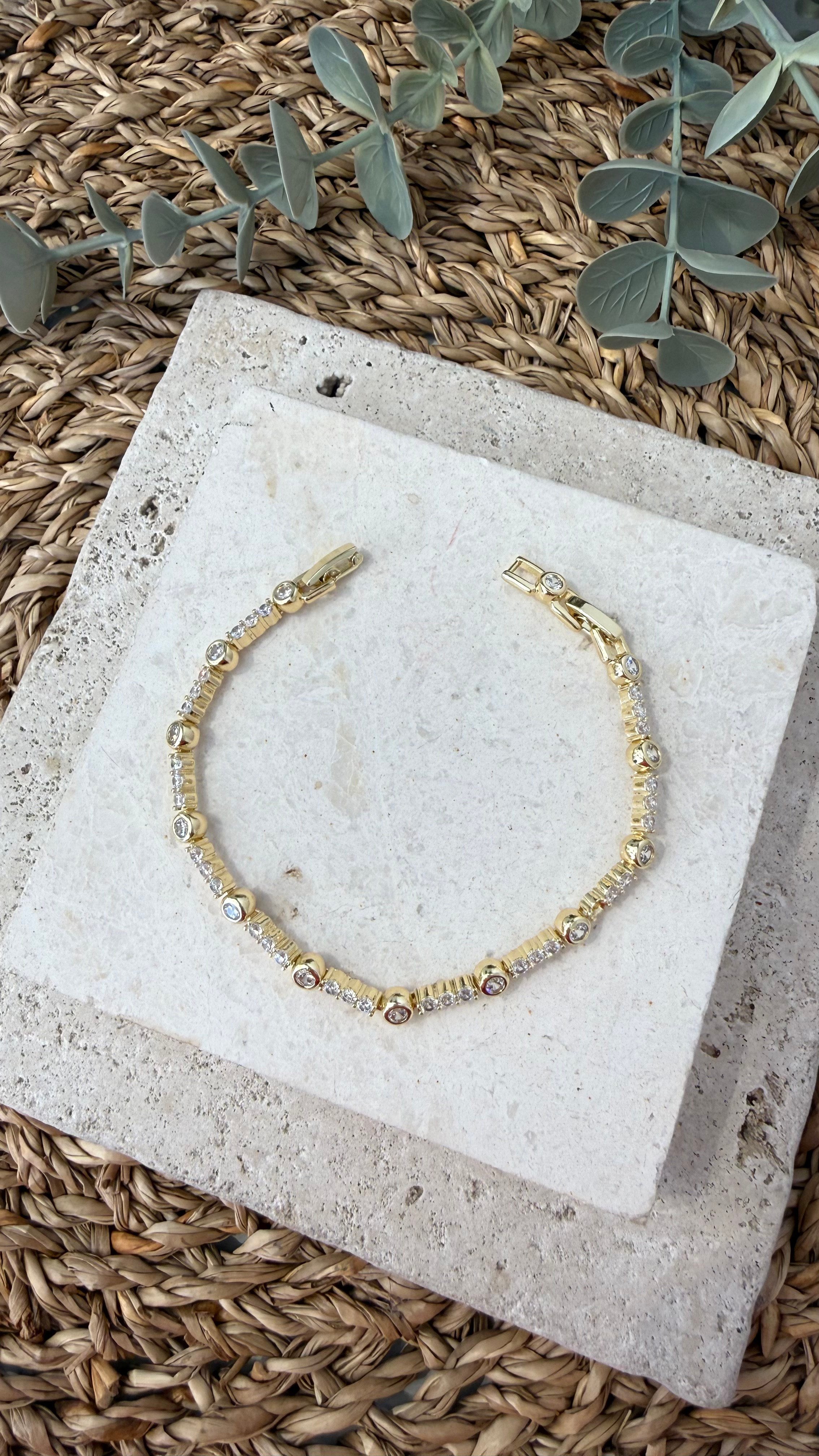 Cm Jewel İthal Gold Renk Bileklik