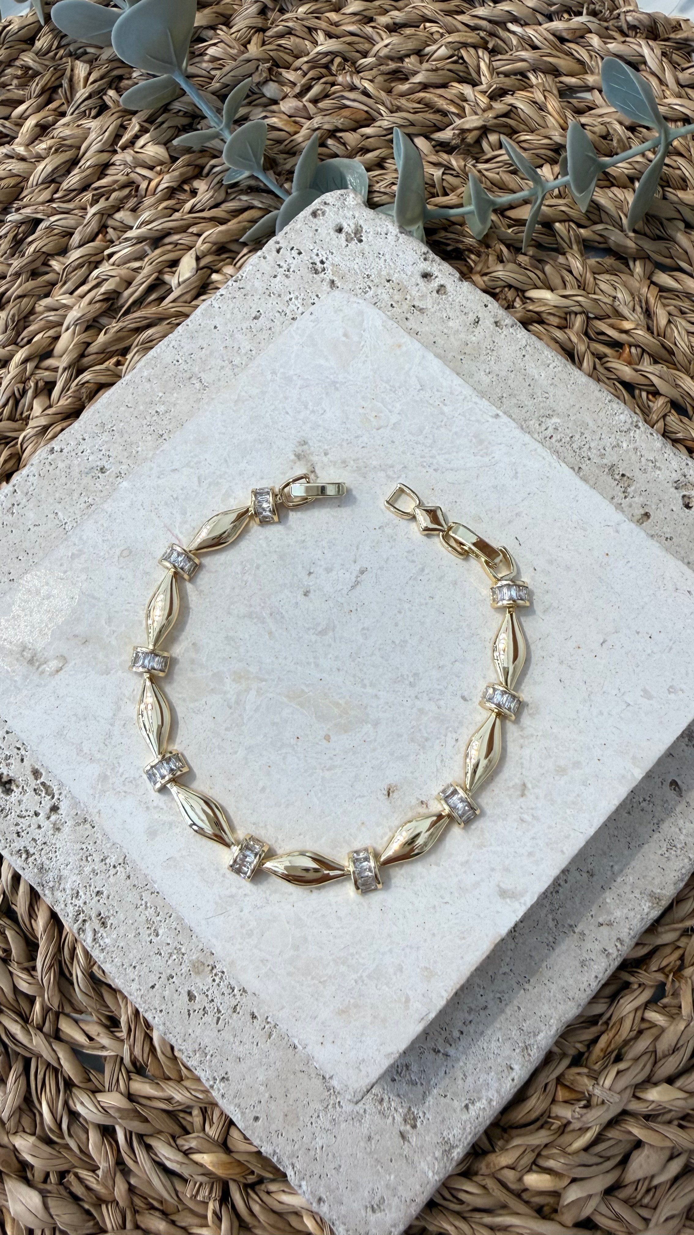 Cm Jewel İthal Gold Renk Bileklik