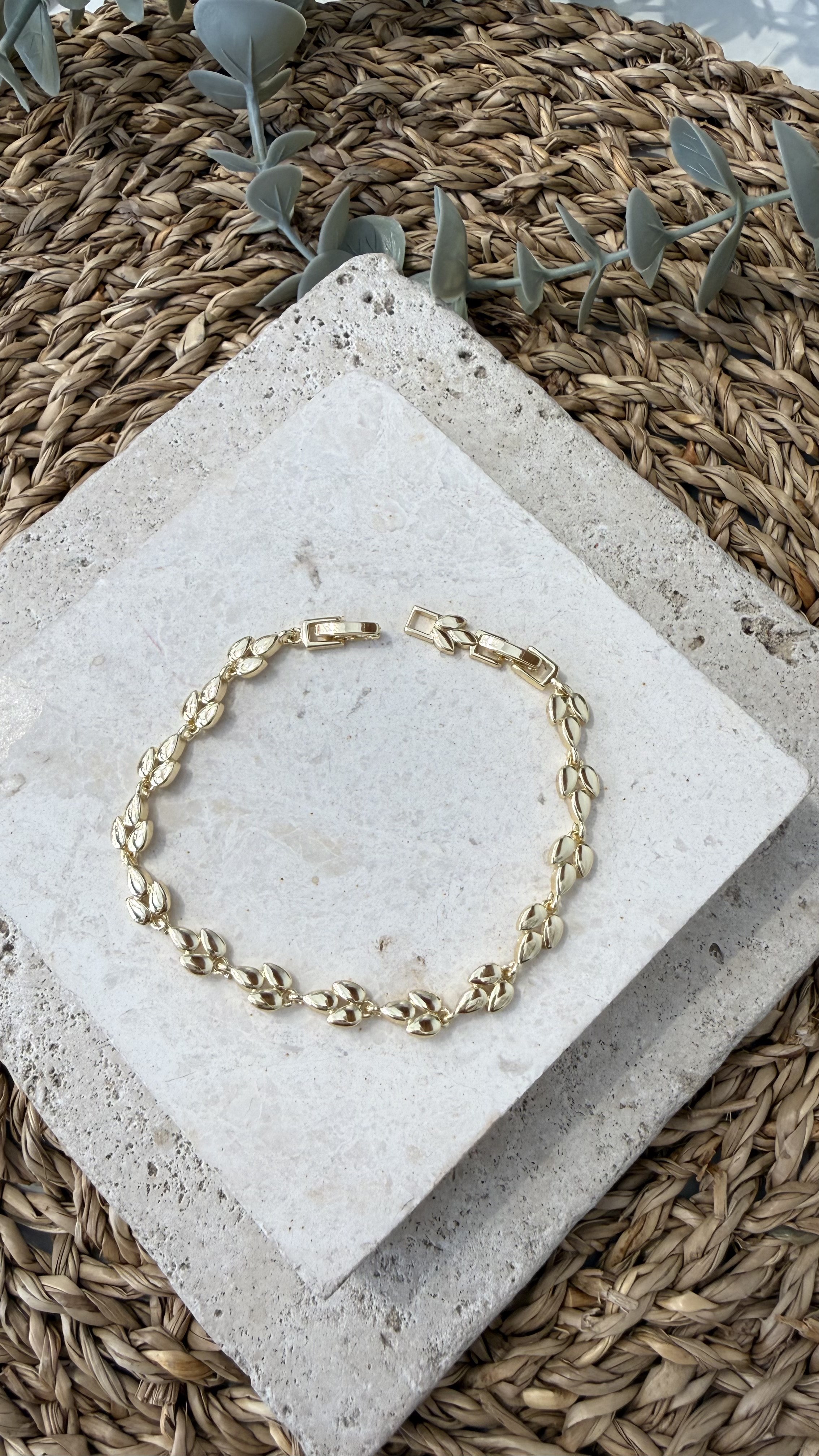 Cm Jewel İthal Gold Renk Bileklik