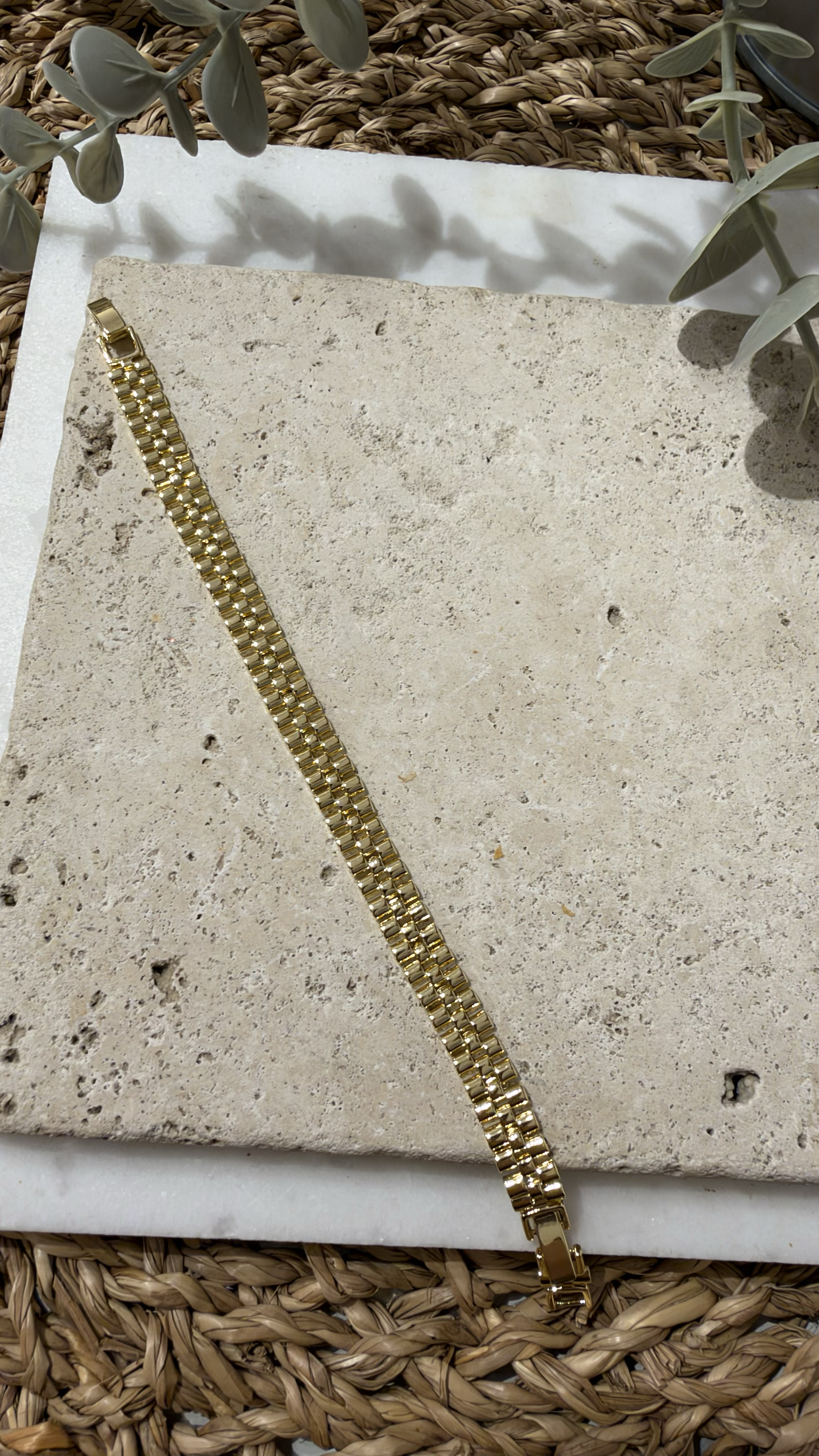 Cm Jewel İthal Gold Renk Bileklik