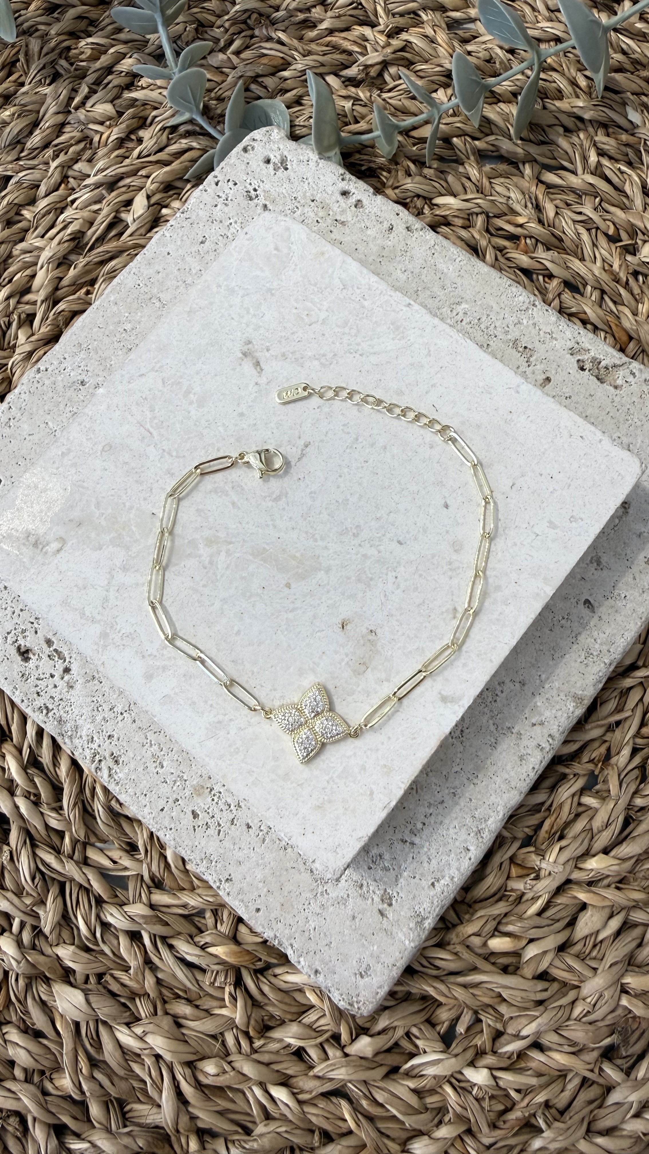Cm Jewel İthal Gold Renk Bileklik