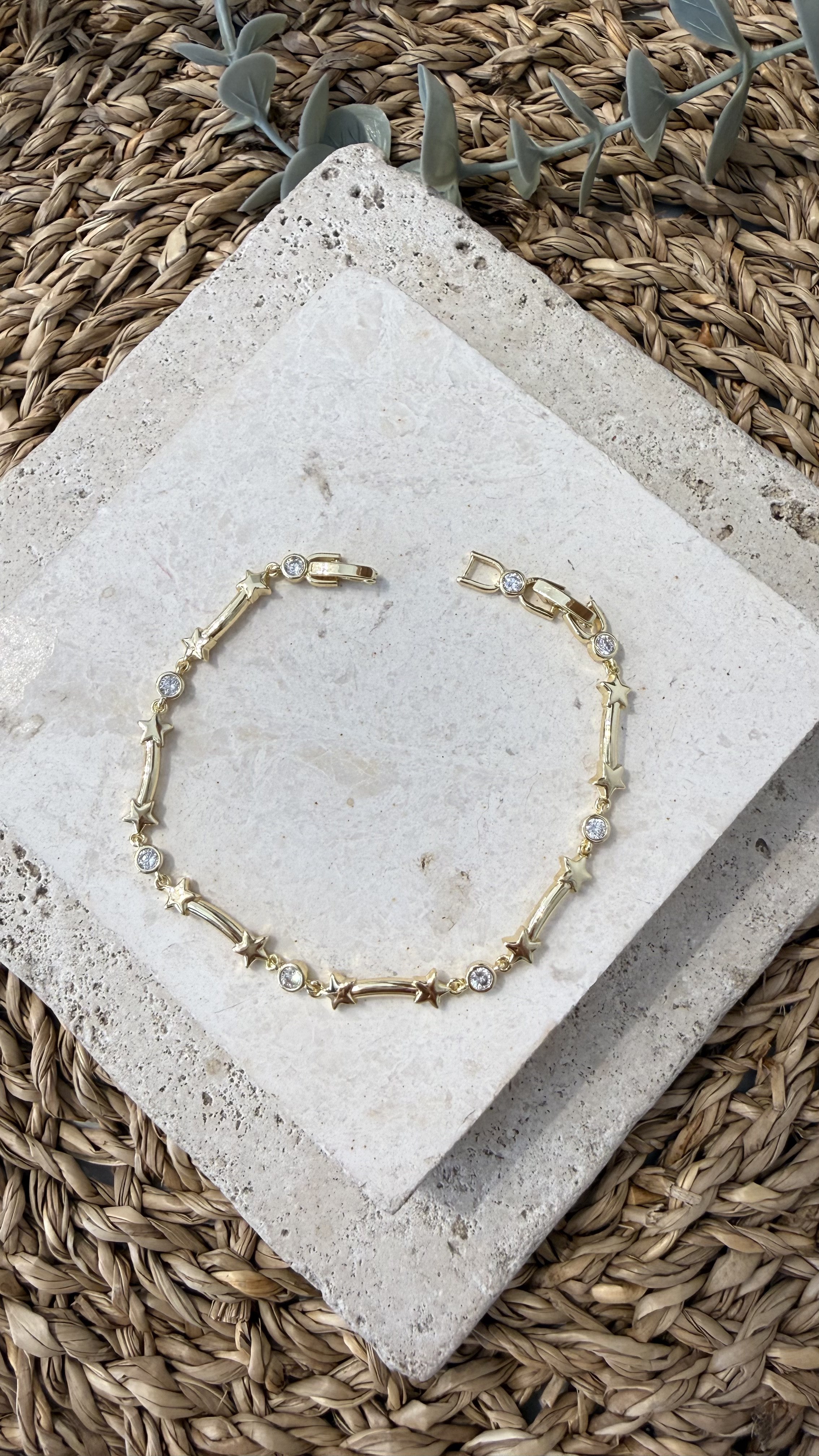 Cm Jewel İthal Gold Renk Bileklik