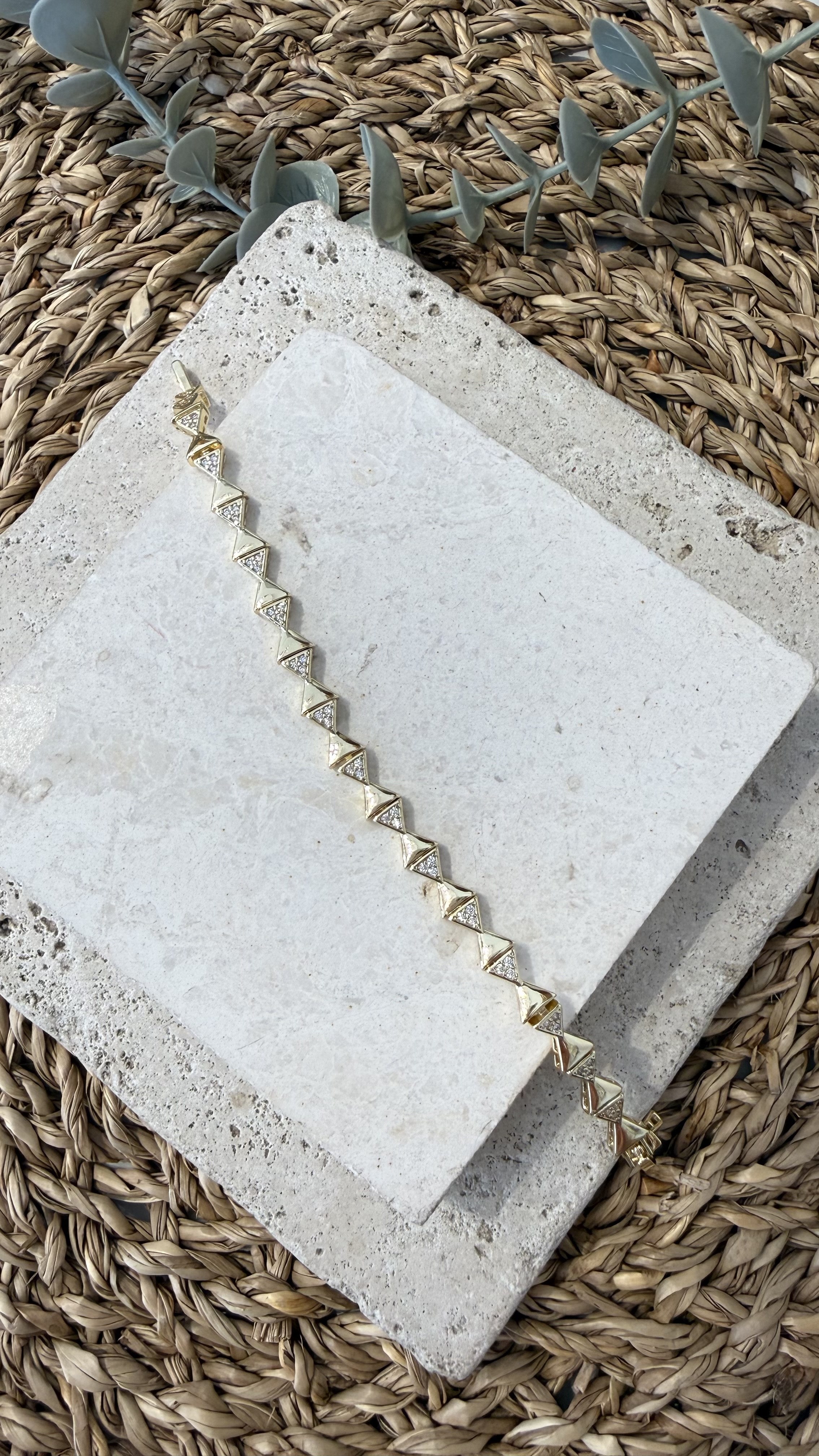 Cm Jewel İthal Gold Renk Bileklik