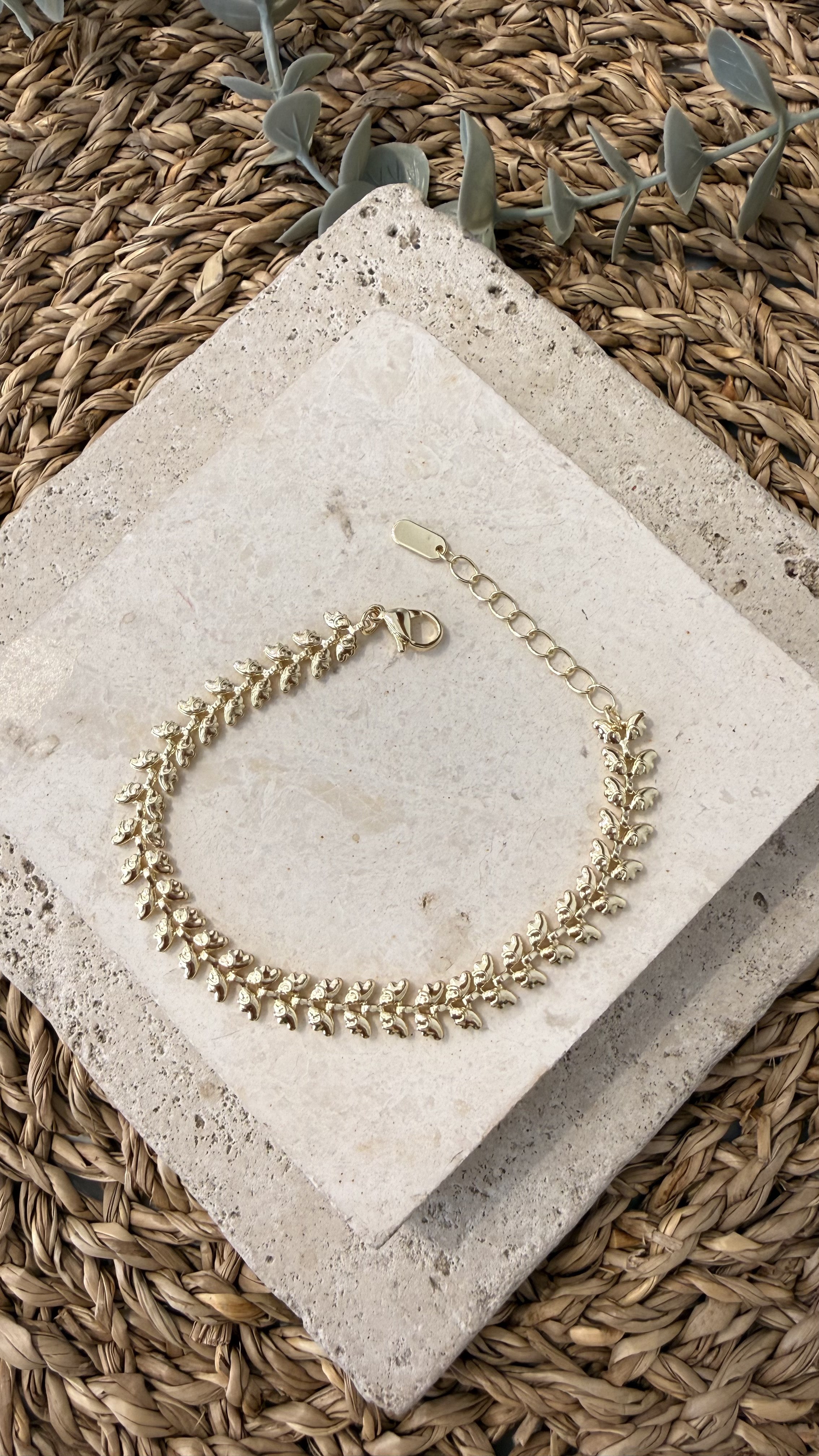 Cm Jewel İthal Gold Renk Bileklik