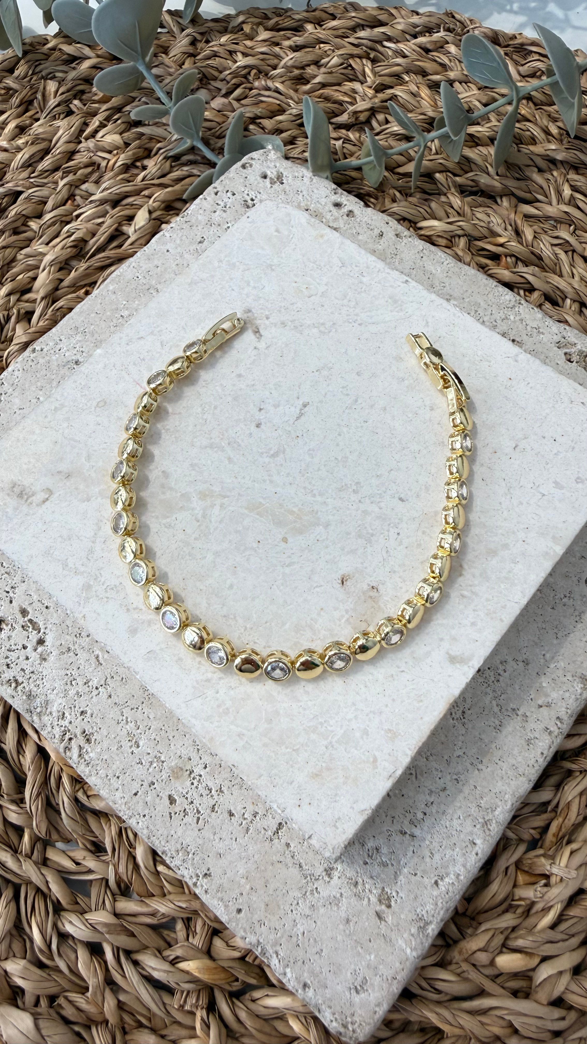 Cm Jewel İthal Gold Renk Bileklik
