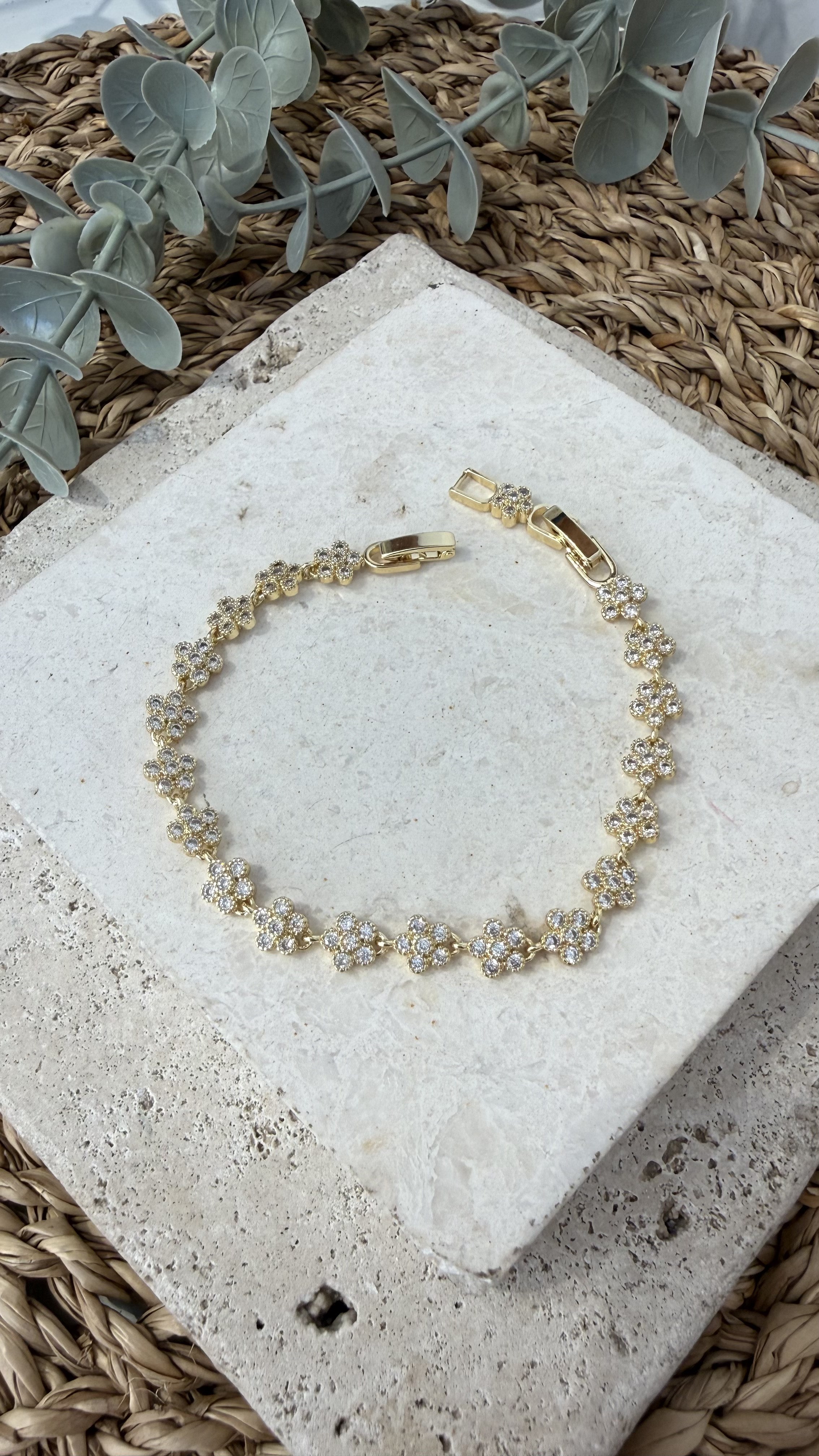 Cm Jewel İthal Gold Renk Bileklik