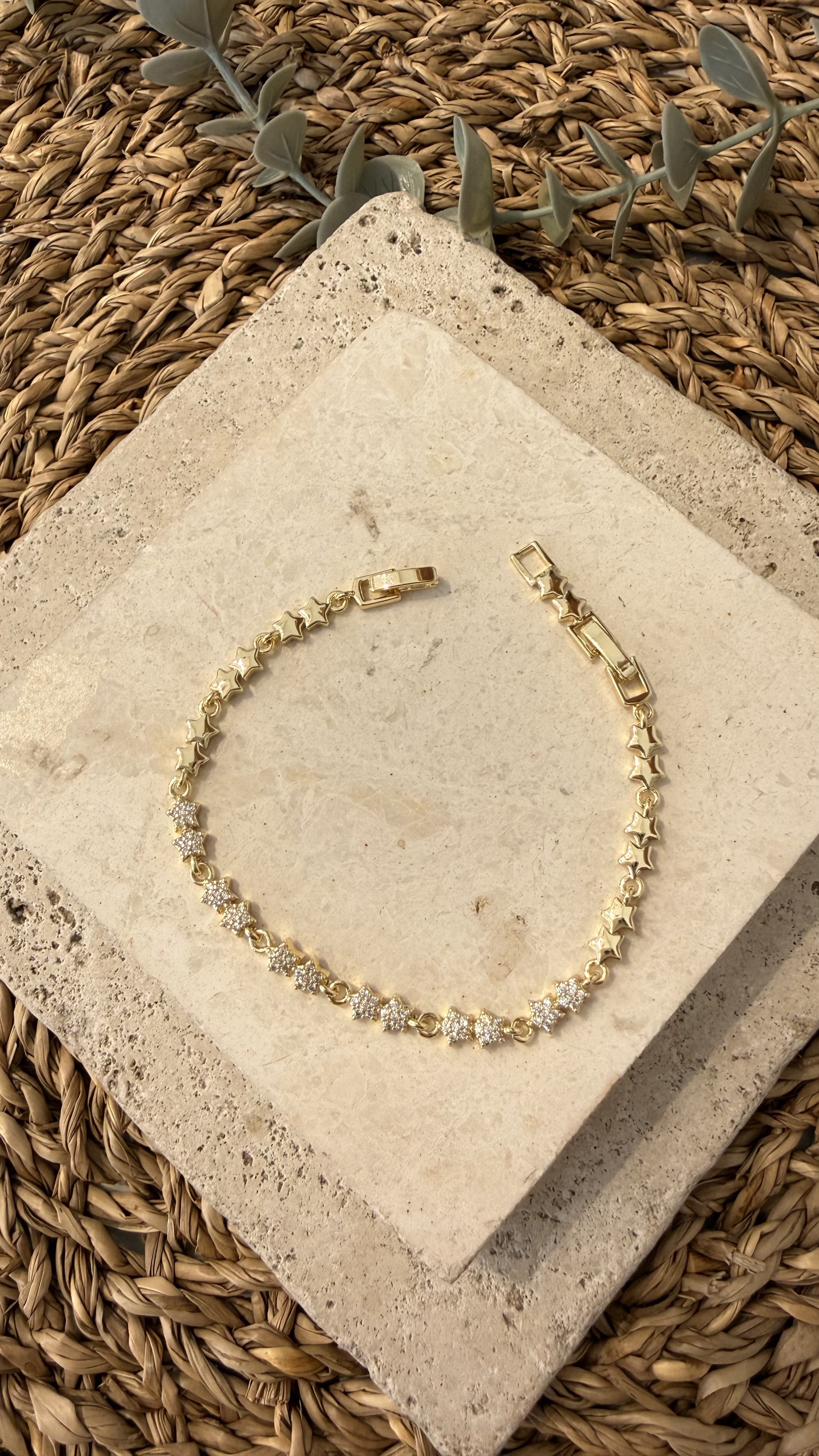 Cm Jewel İthal Gold Renk Bileklik