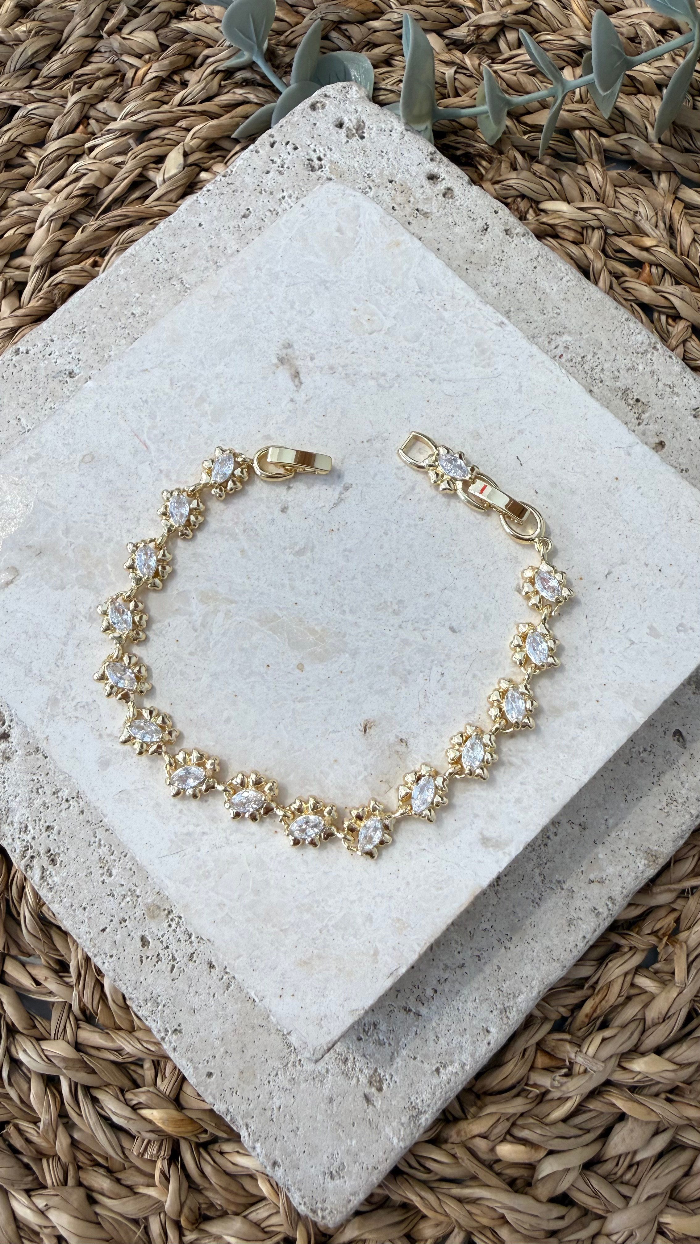 Cm Jewel İthal Gold Renk Bileklik