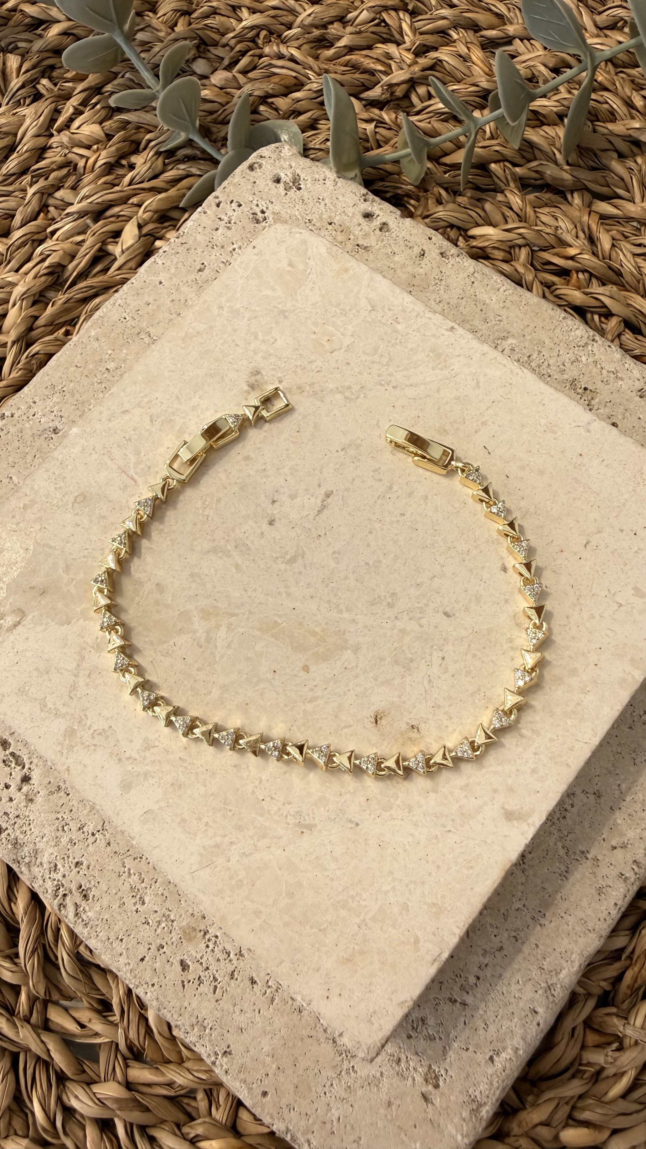Cm Jewel İthal Gold Renk Bileklik