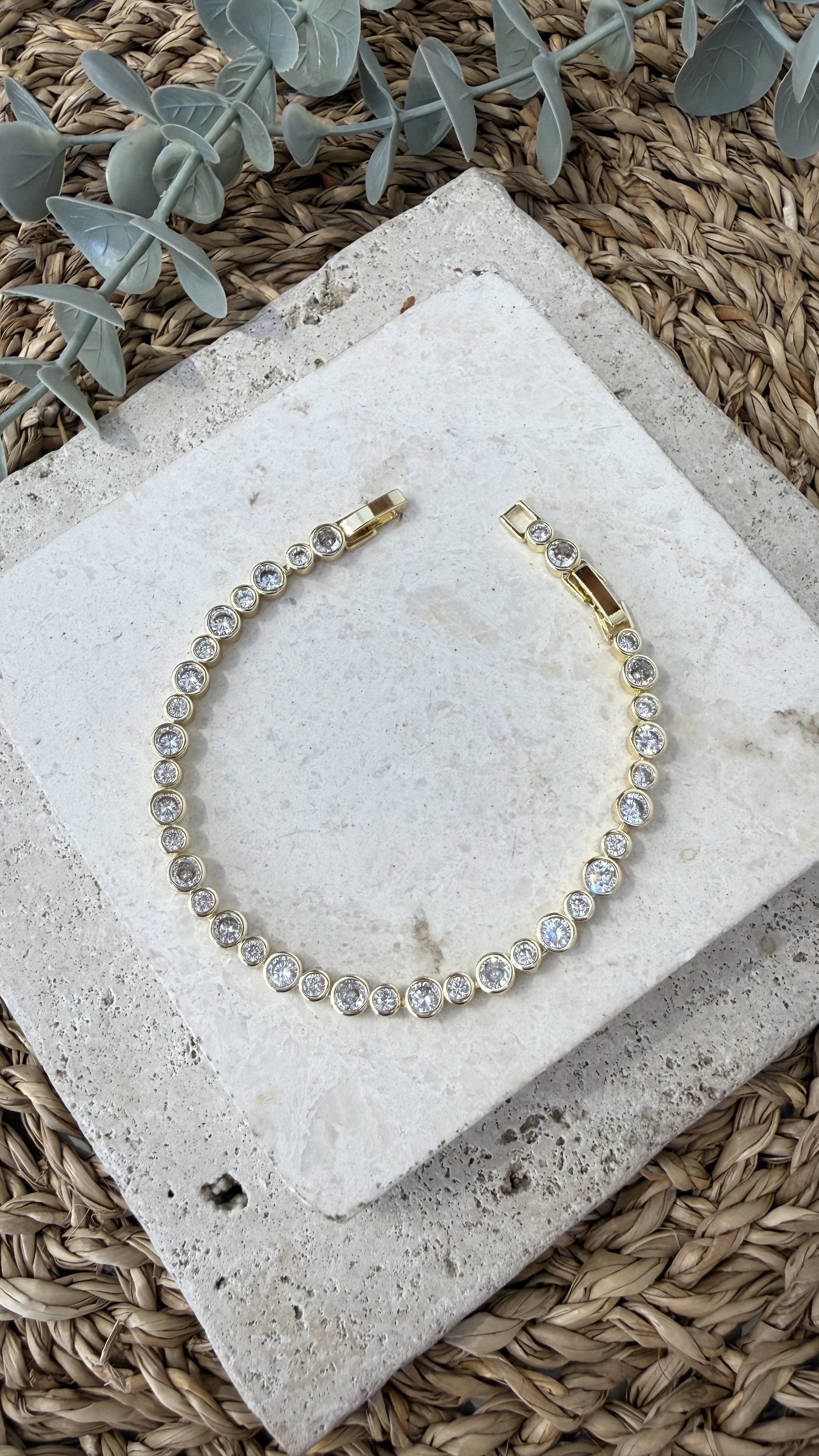 Cm Jewel İthal Gold Renk Bileklik