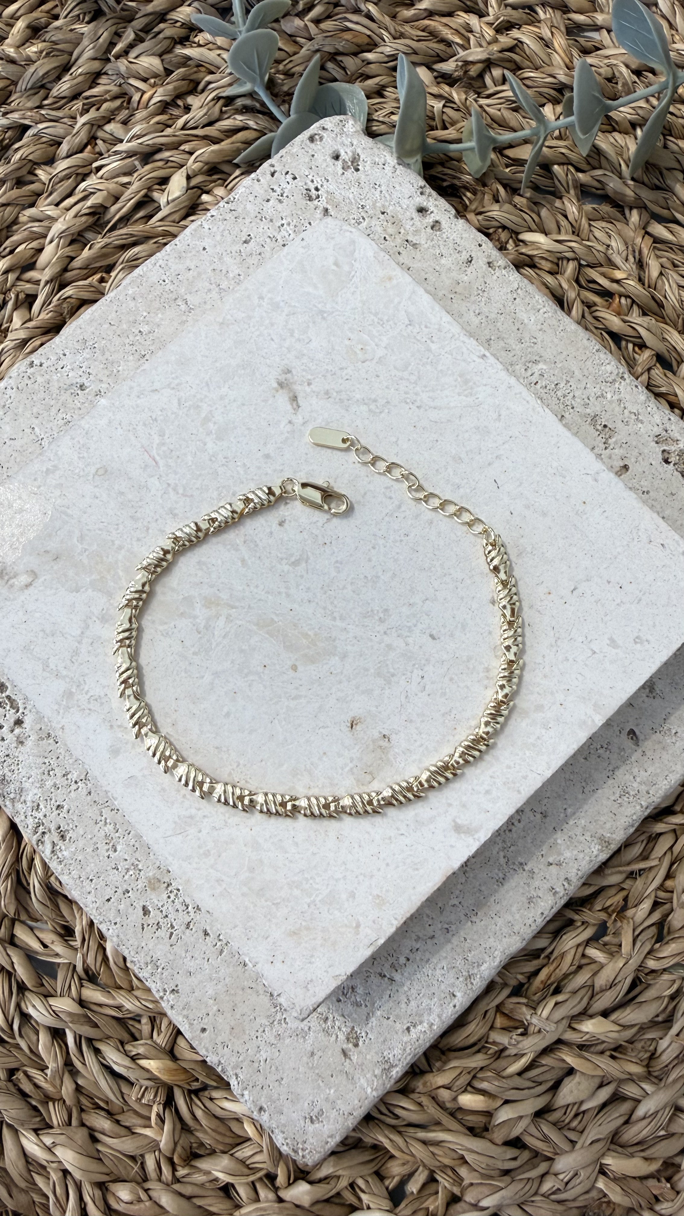 Cm Jewel İthal Gold Renk Bileklik
