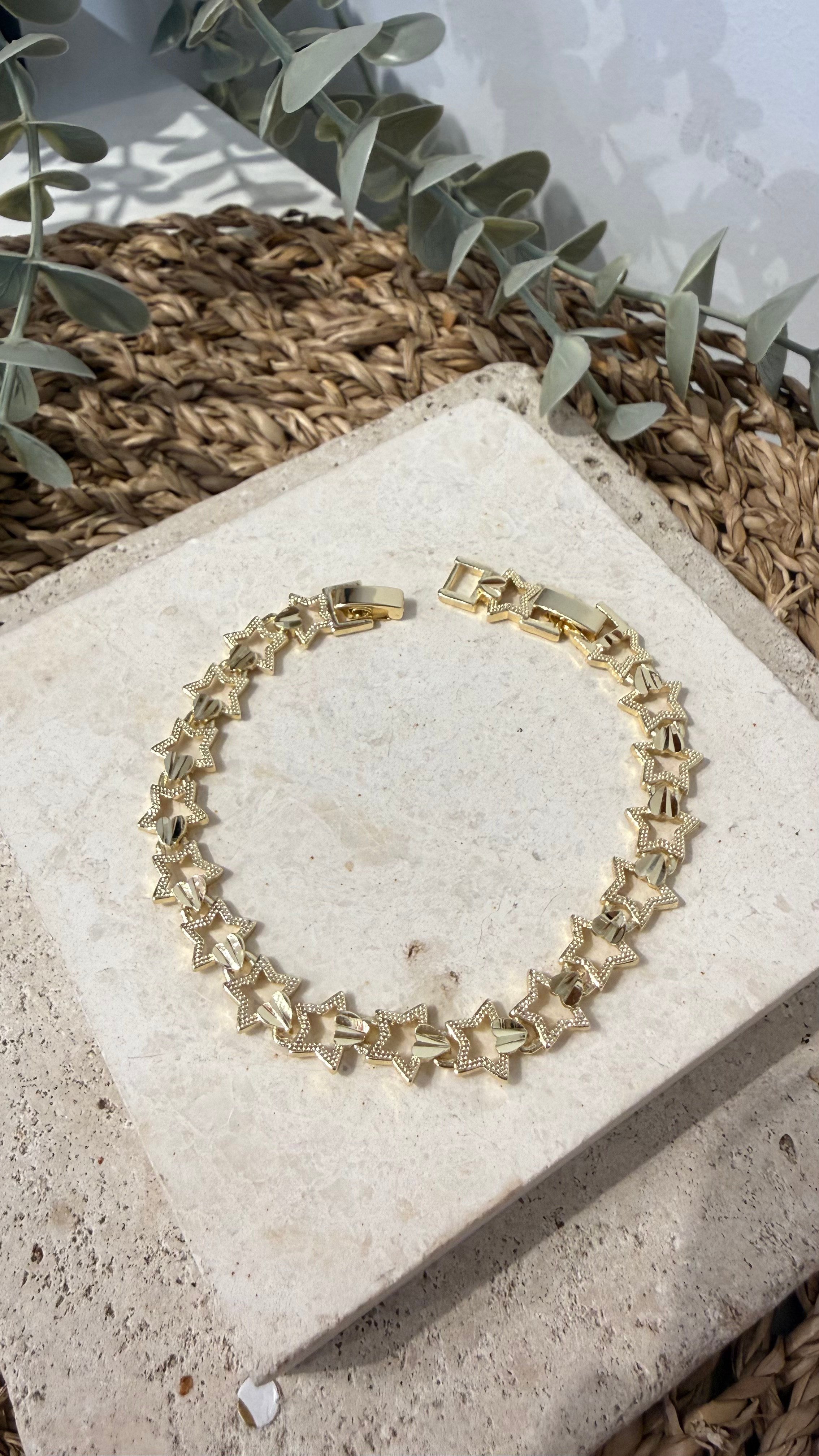 Cm Jewel İthal Gold Renk Bileklik