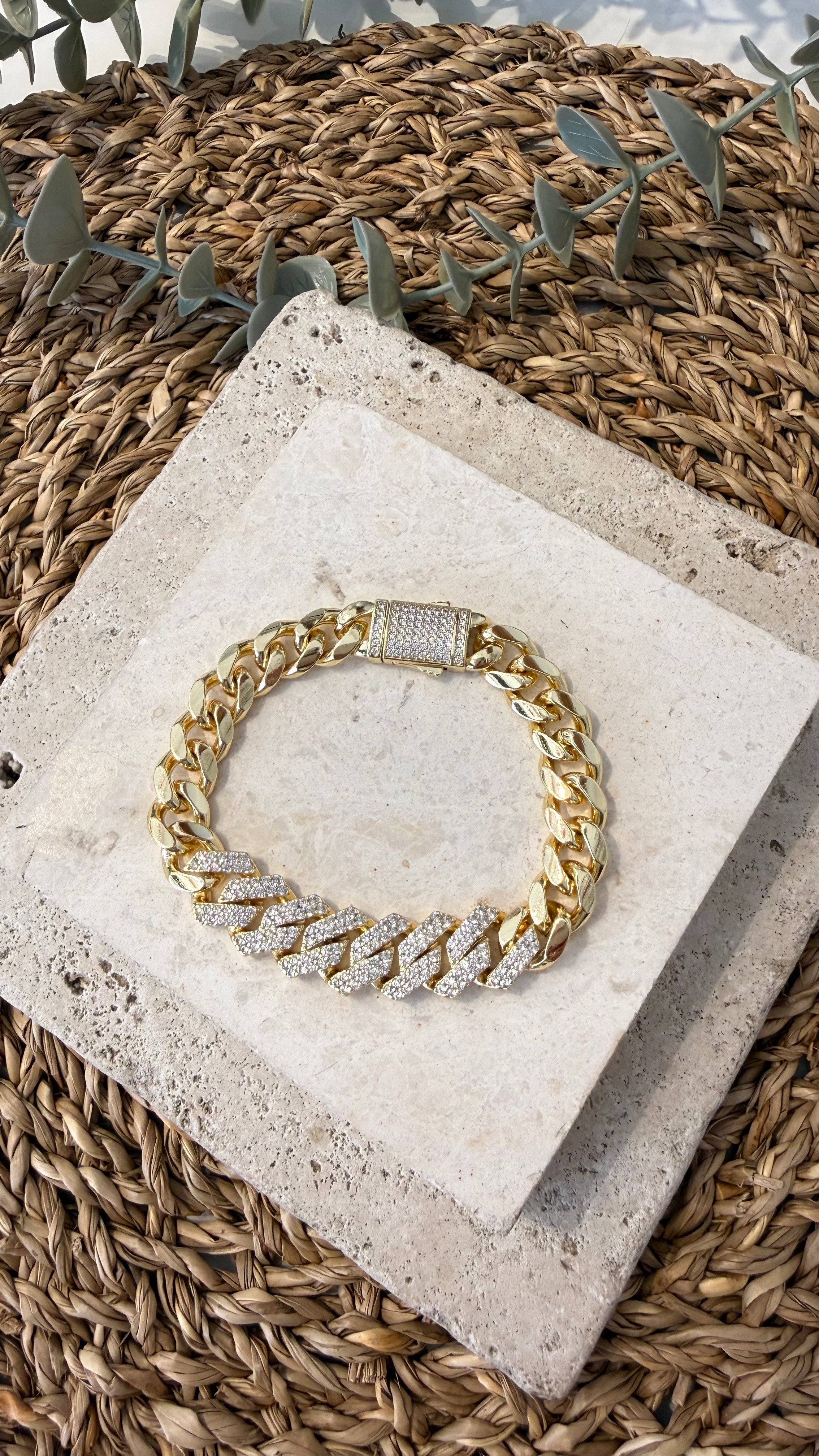 Cm Jewel İthal Gold Renk Bileklik