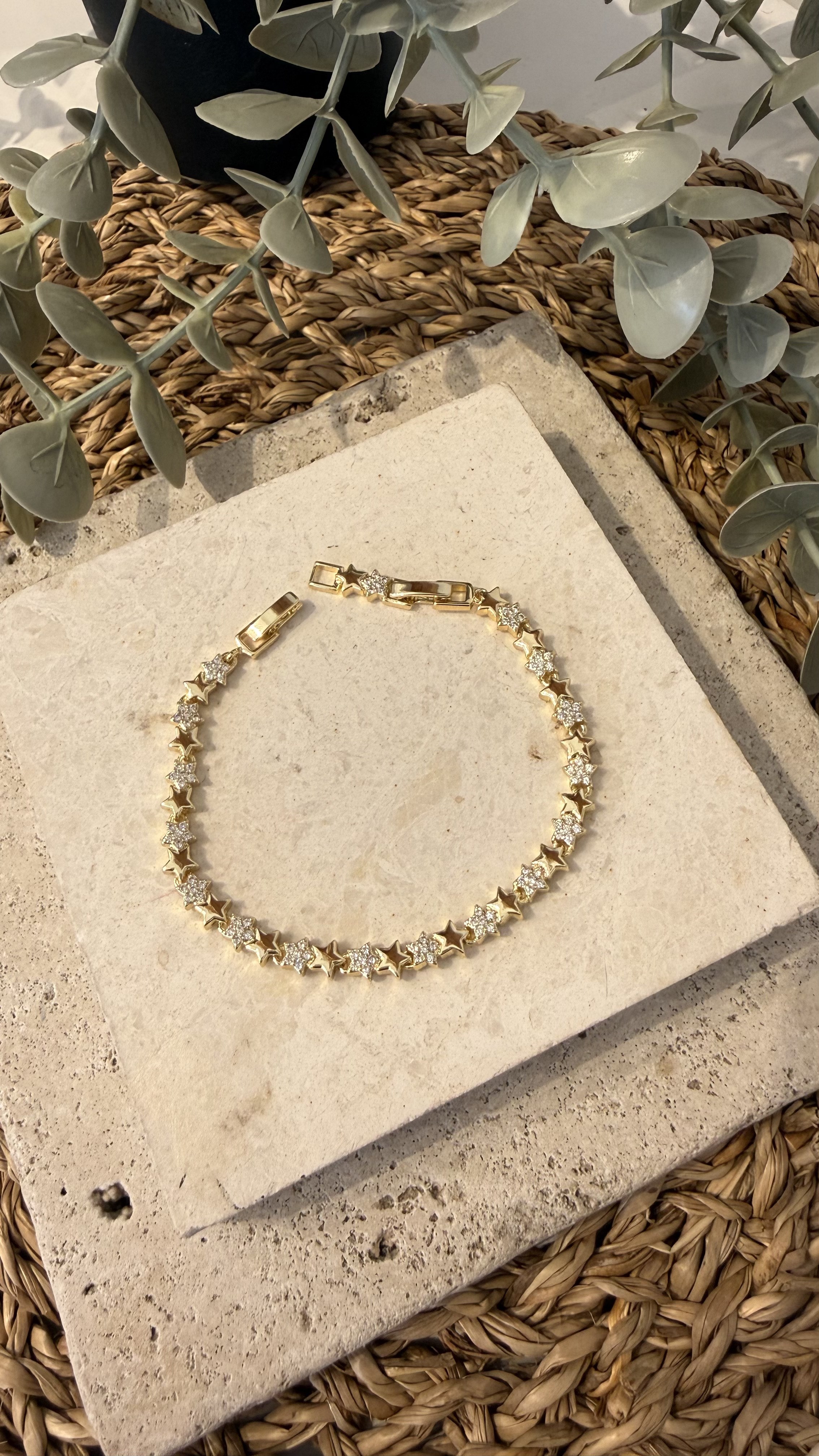 Cm Jewel İthal Gold Renk Bileklik