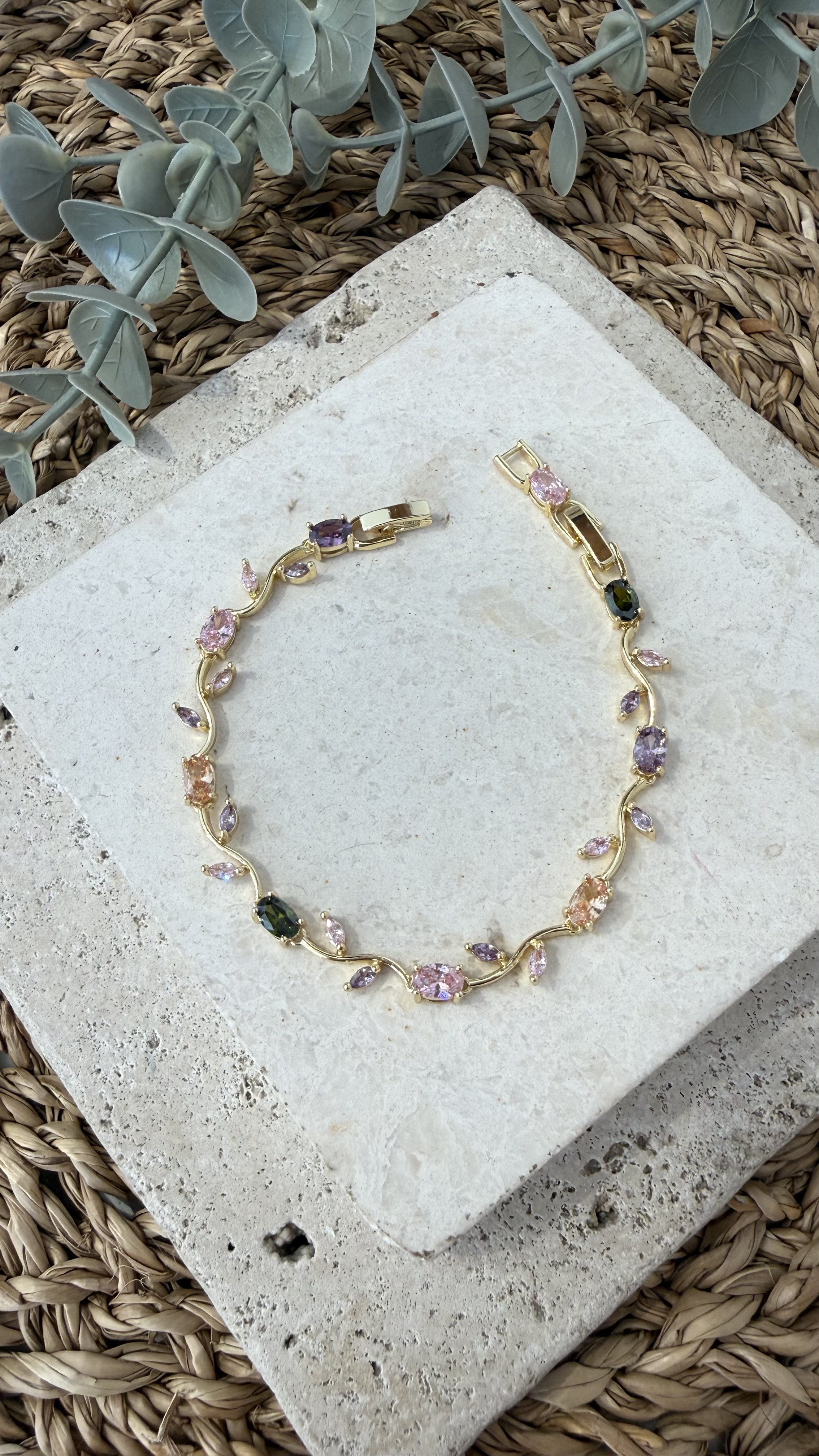 Cm Jewel İthal Gold Renk Bileklik