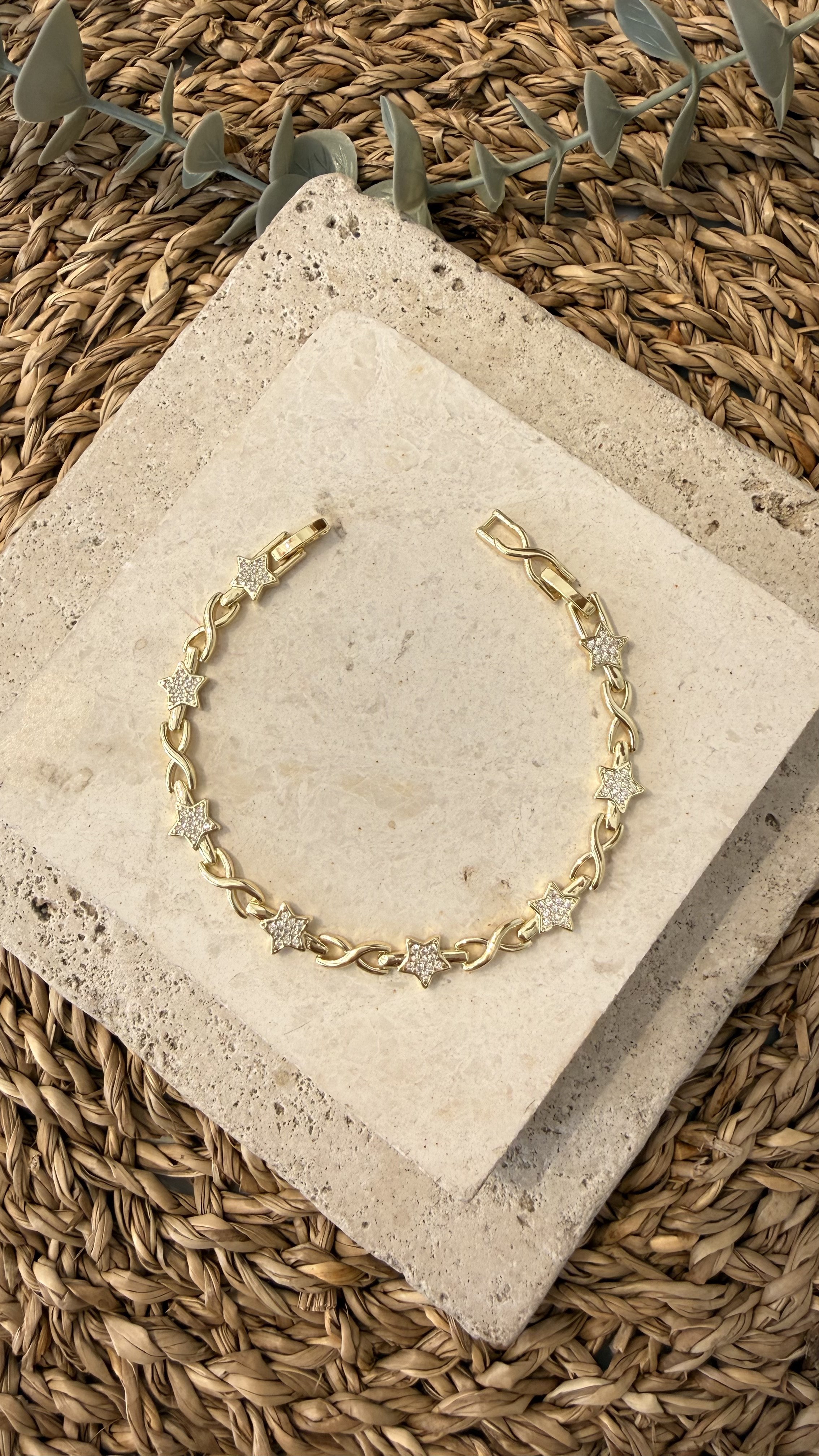 Cm Jewel İthal Gold Renk Bileklik