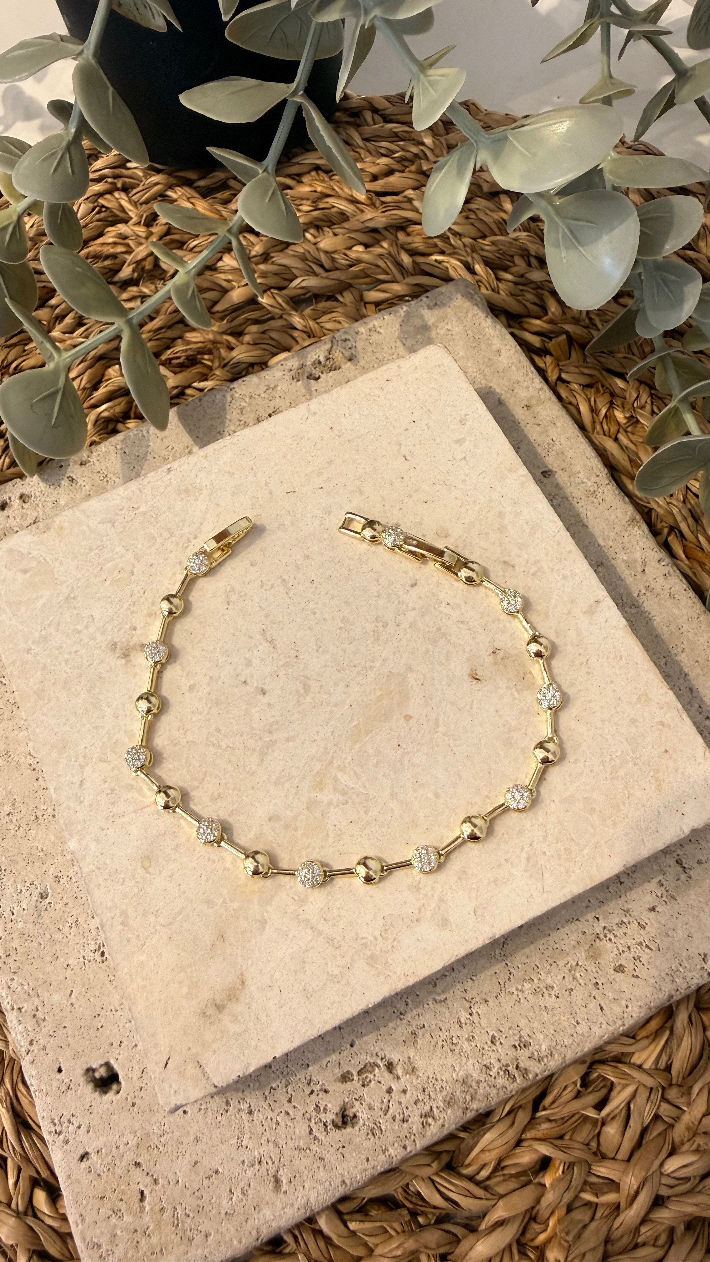 Cm Jewel İthal Gold Renk Bileklik