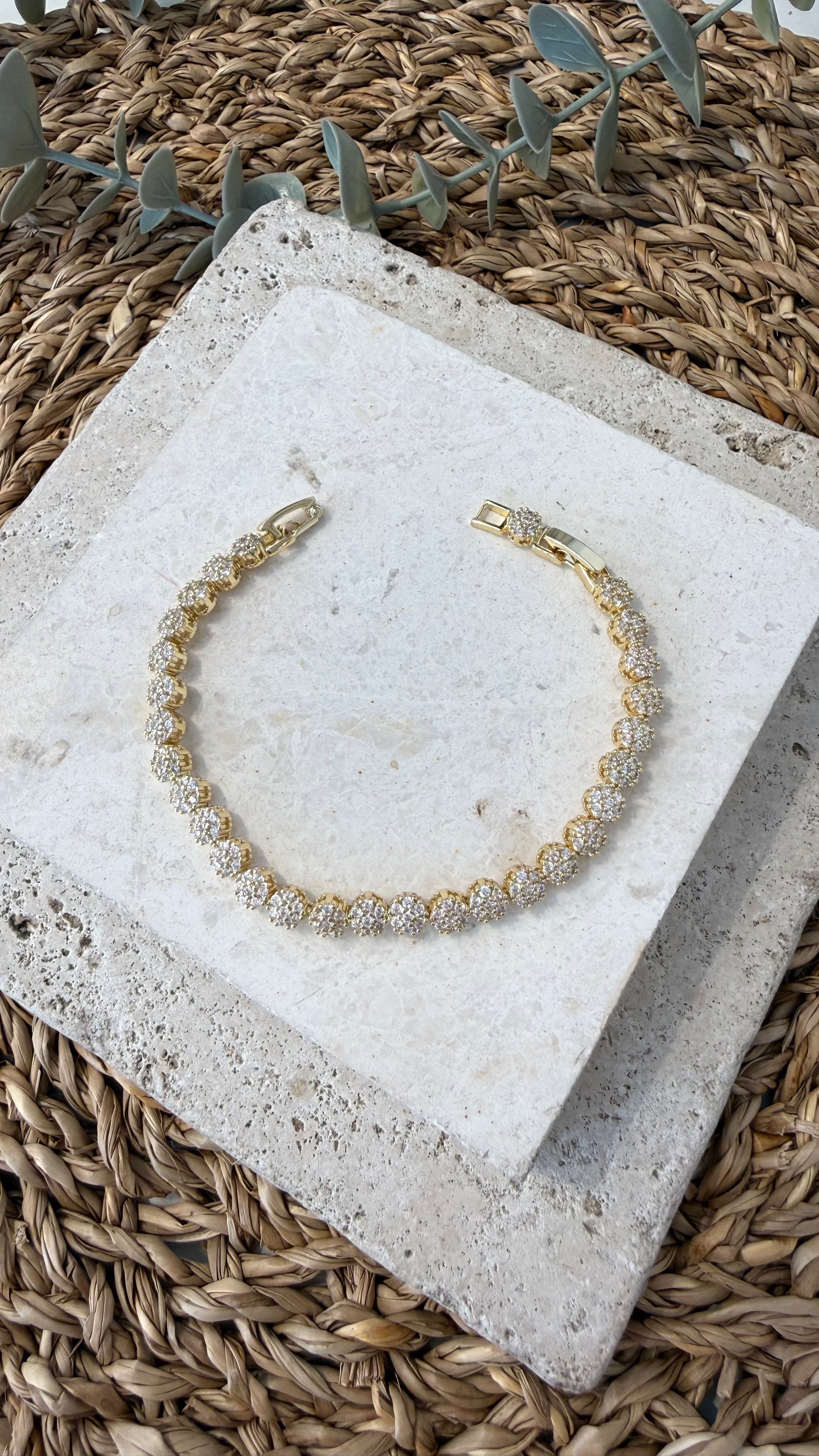 Cm Jewel İthal Gold Renk Bileklik