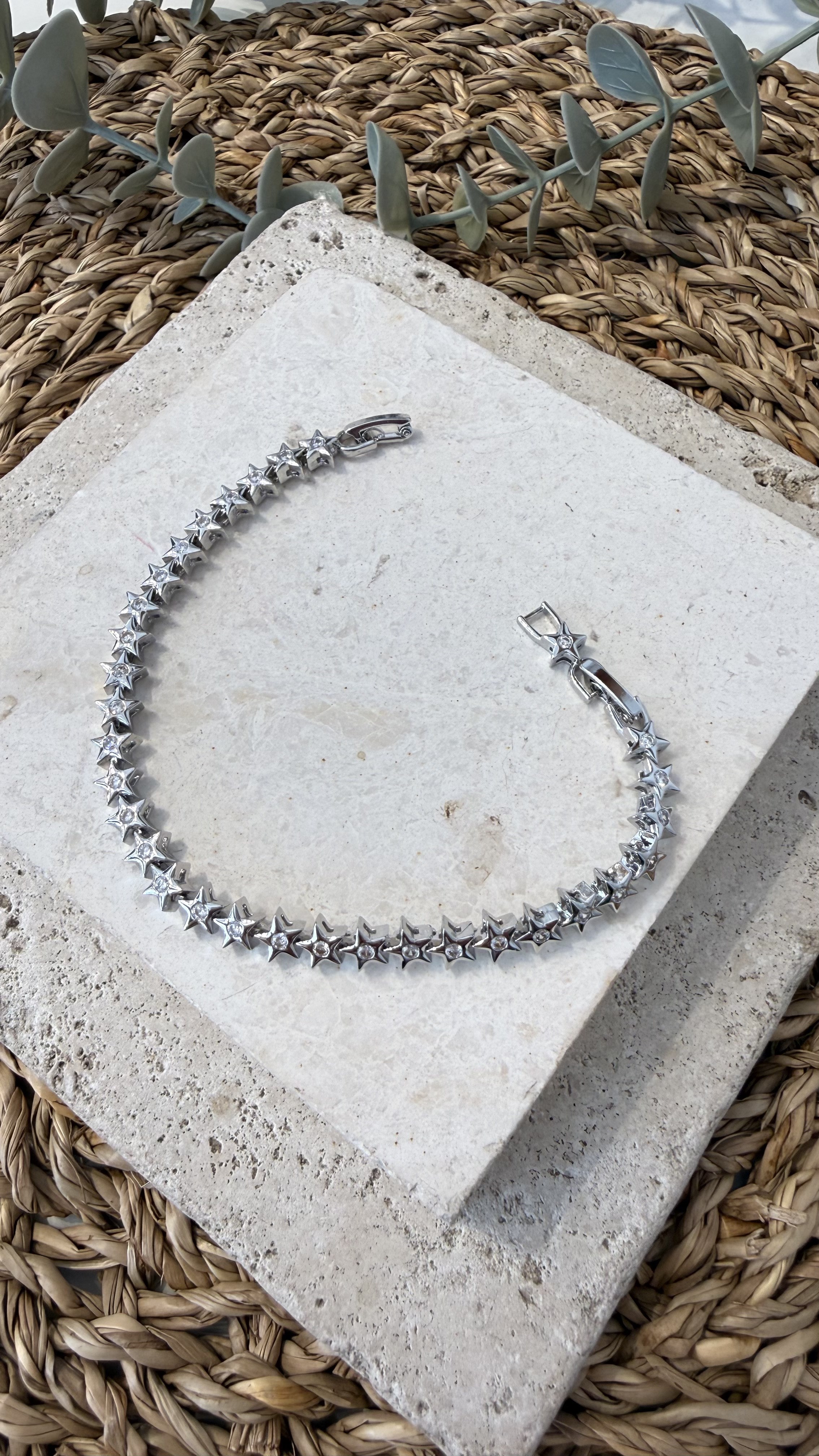 Cm Jewel İthal Gümüş Renk Bileklik
