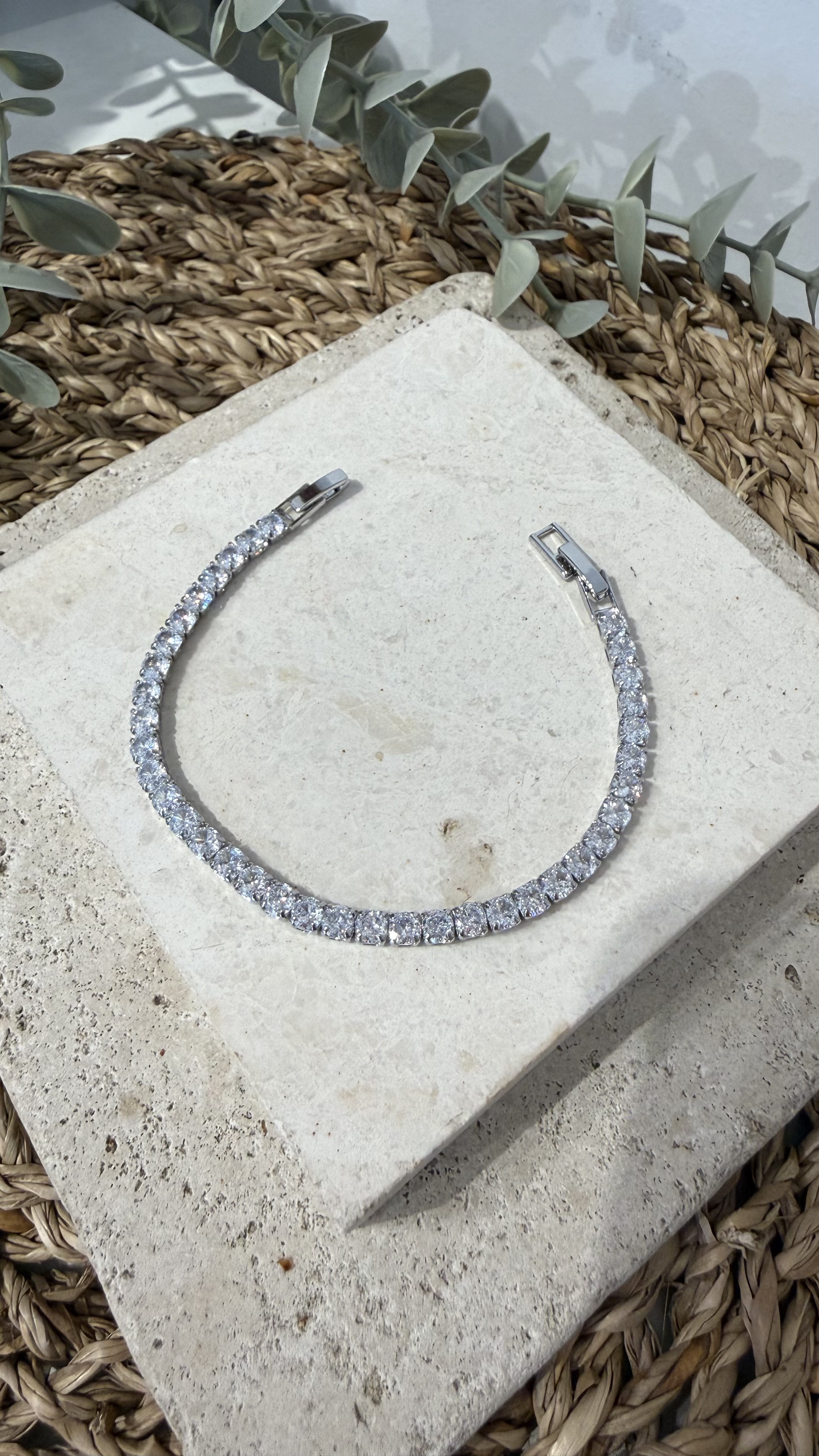 Cm Jewel İthal Gümüş Renk Bileklik