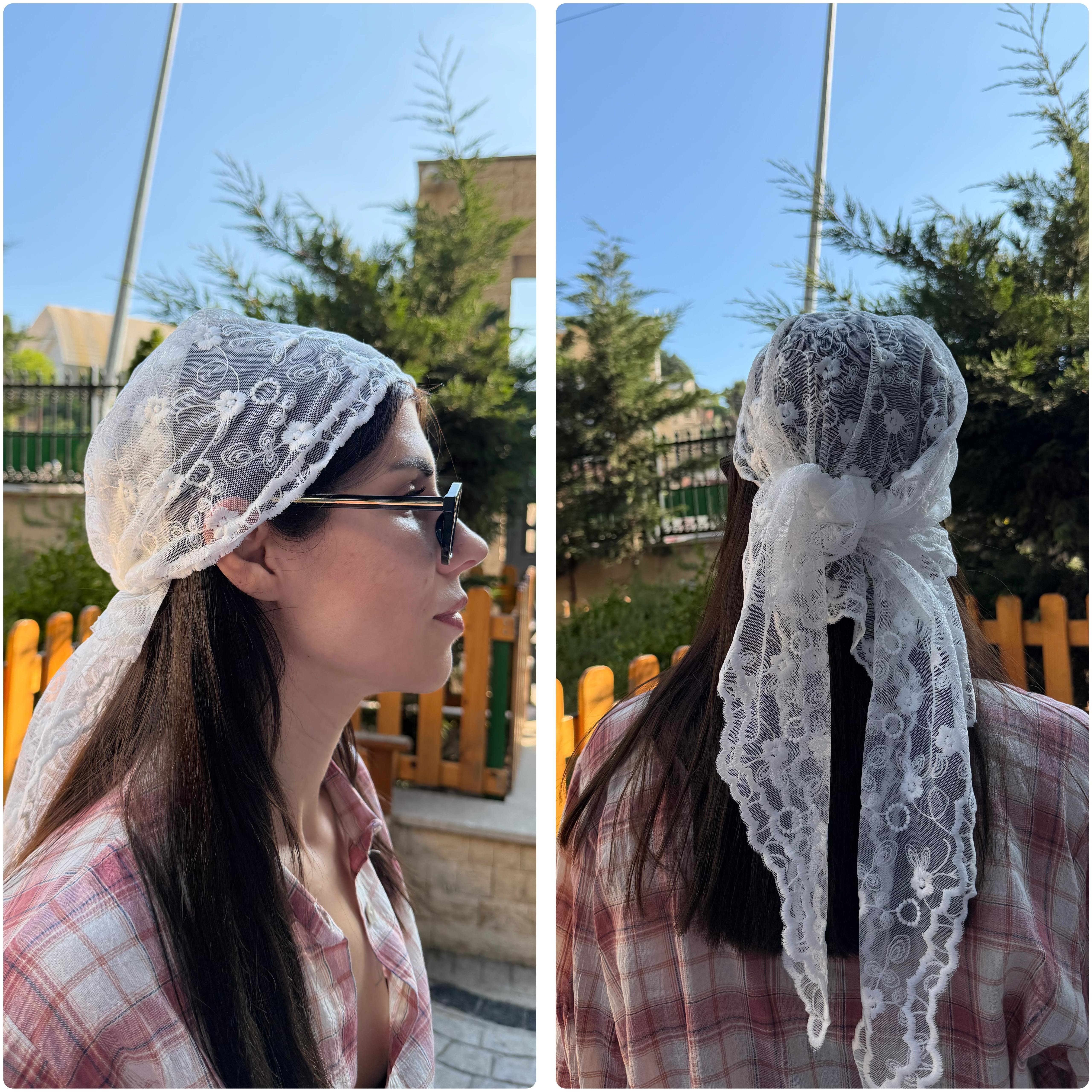 İthal Dantel Bandana
