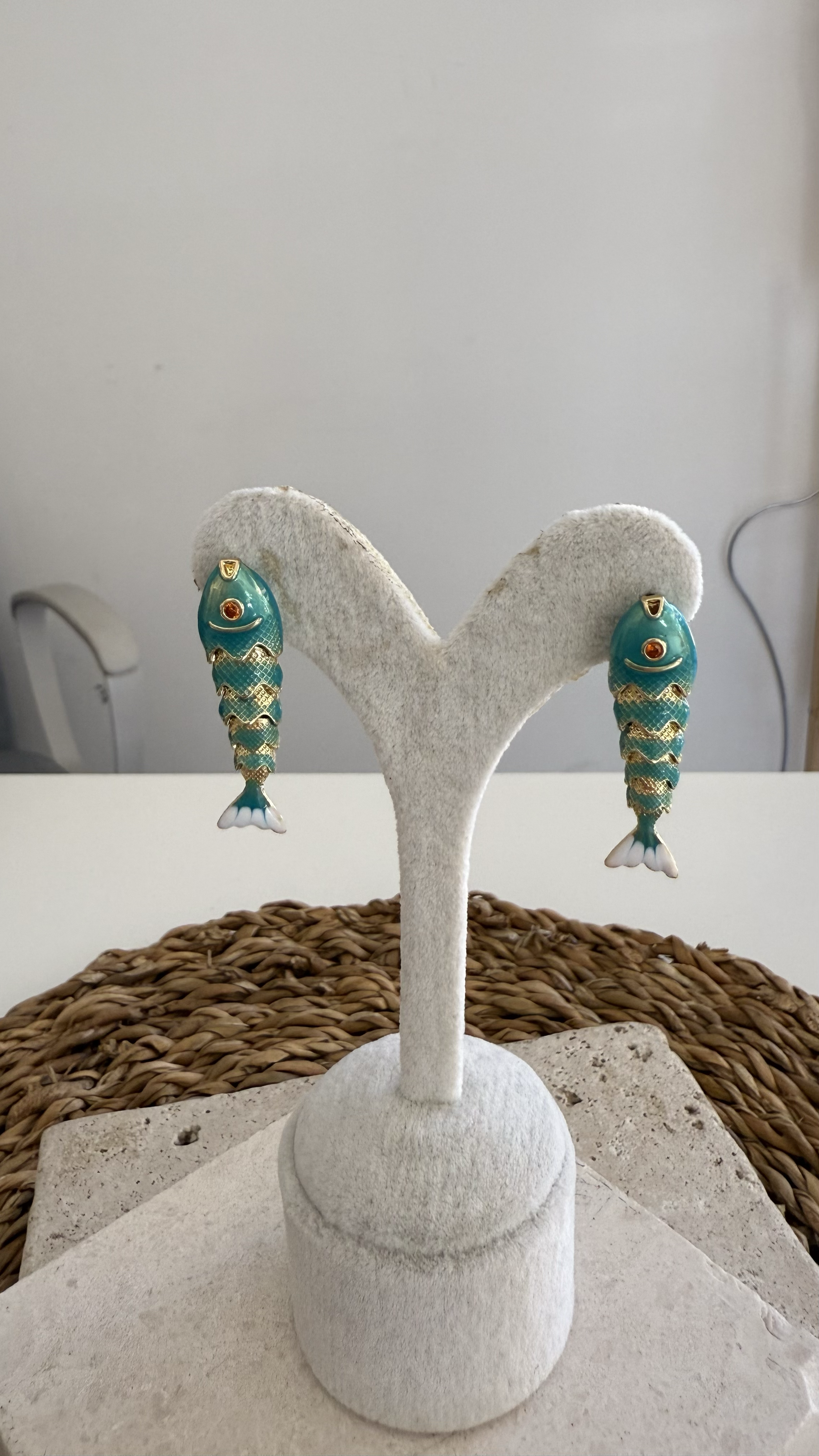 İthal Gold Küpe
