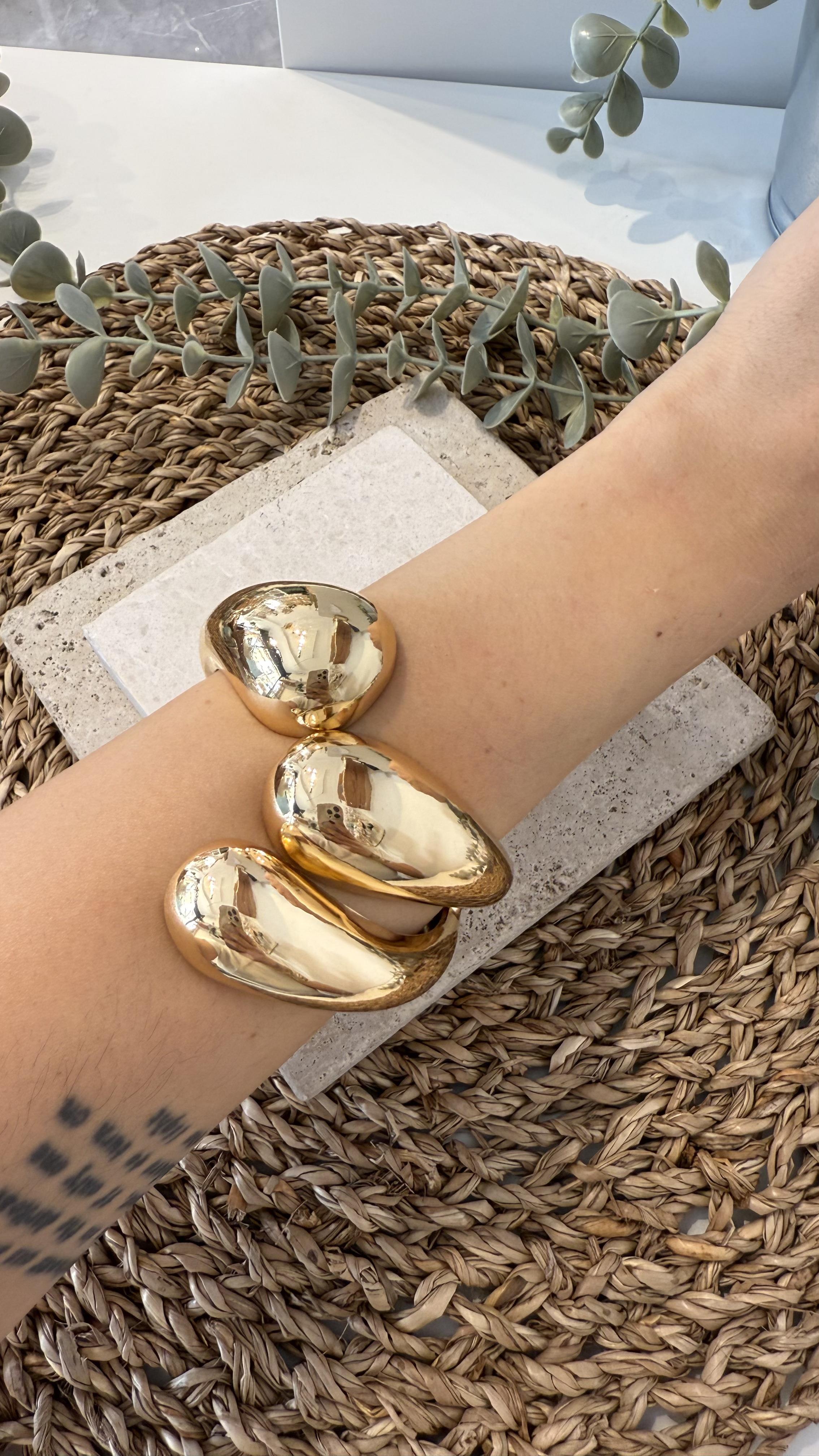İthal Gold Renk Kelepçe