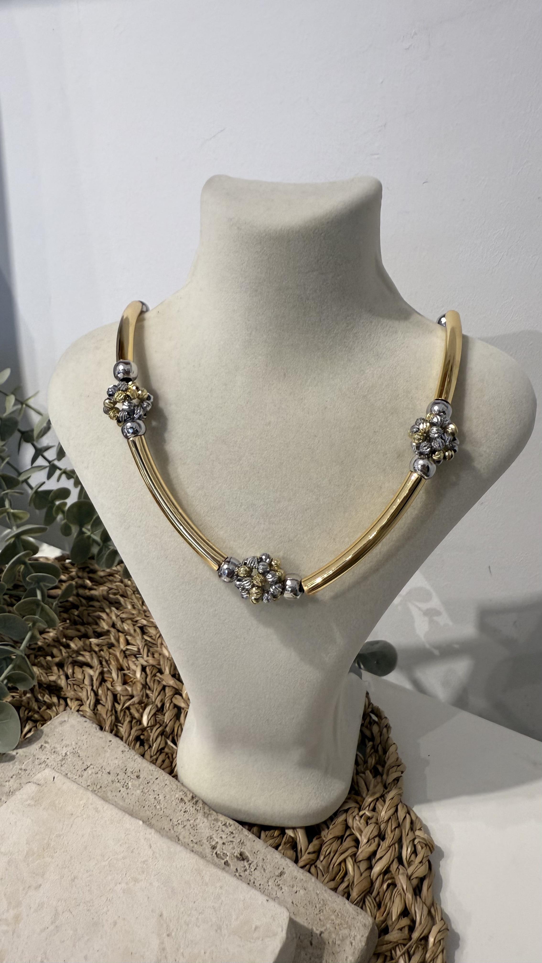İthal Gold Renk Kolye 