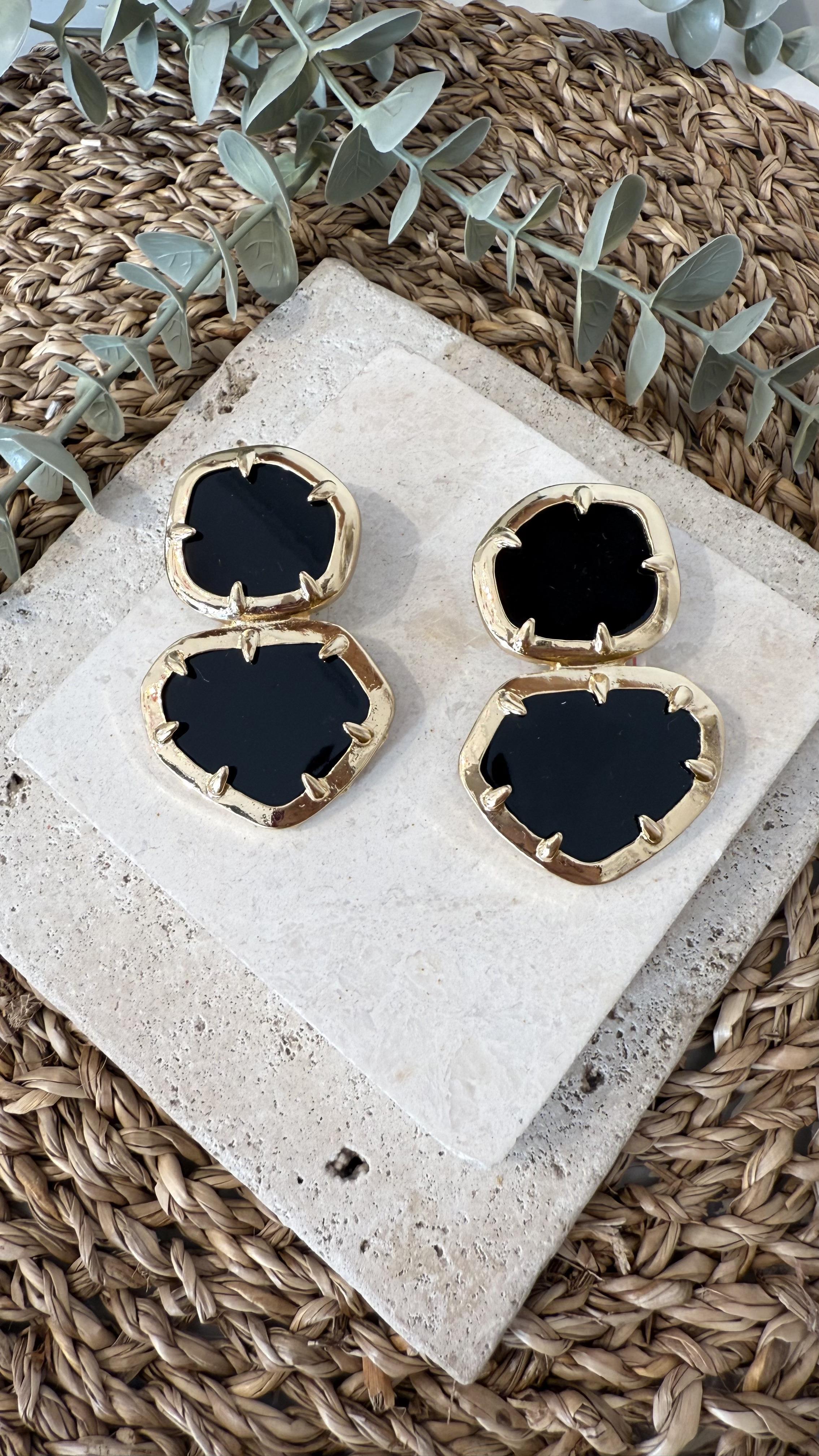 İthal Gold Renk Küpe