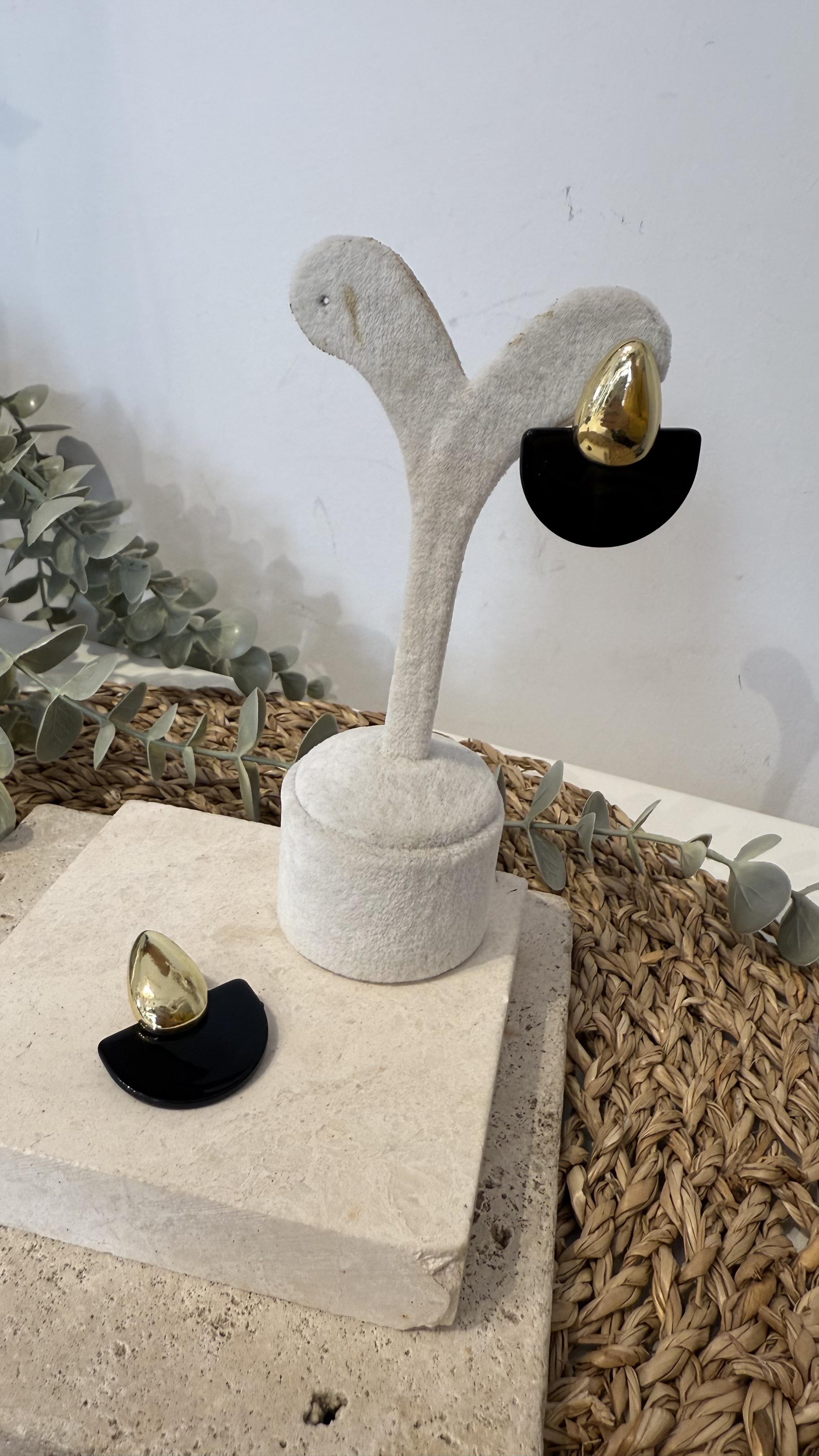 İthal Gold Renk Küpe