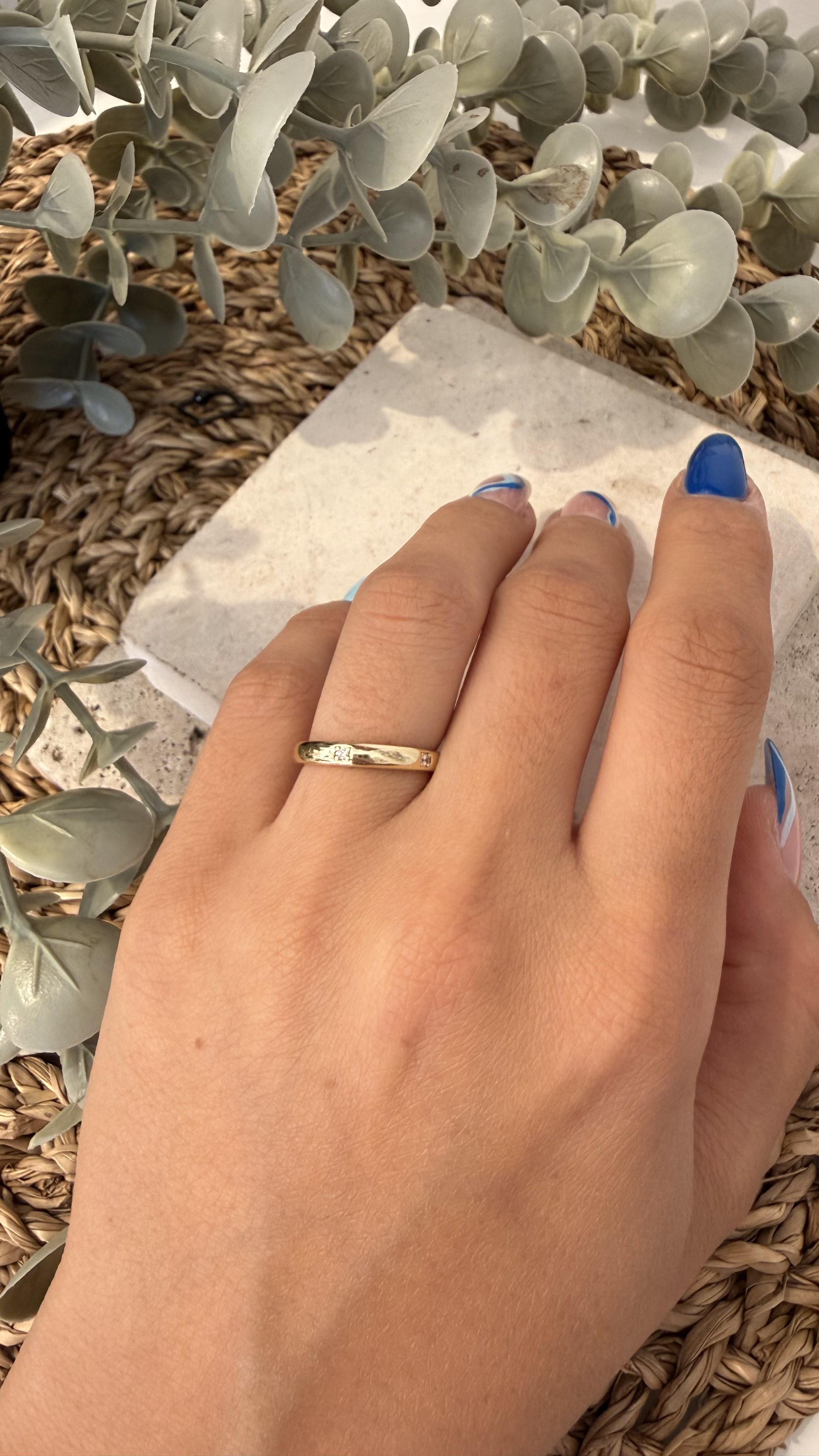 Xuping 14k Gold Renk Yüzük