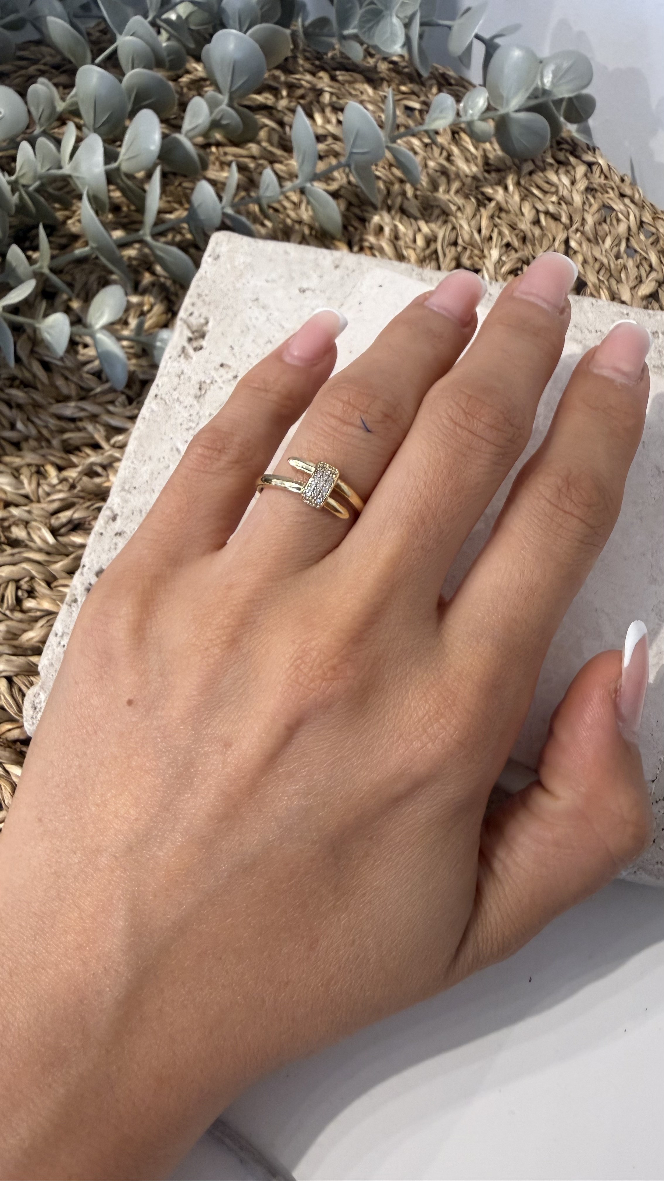 Xuping 14k Gold Renk Yüzük