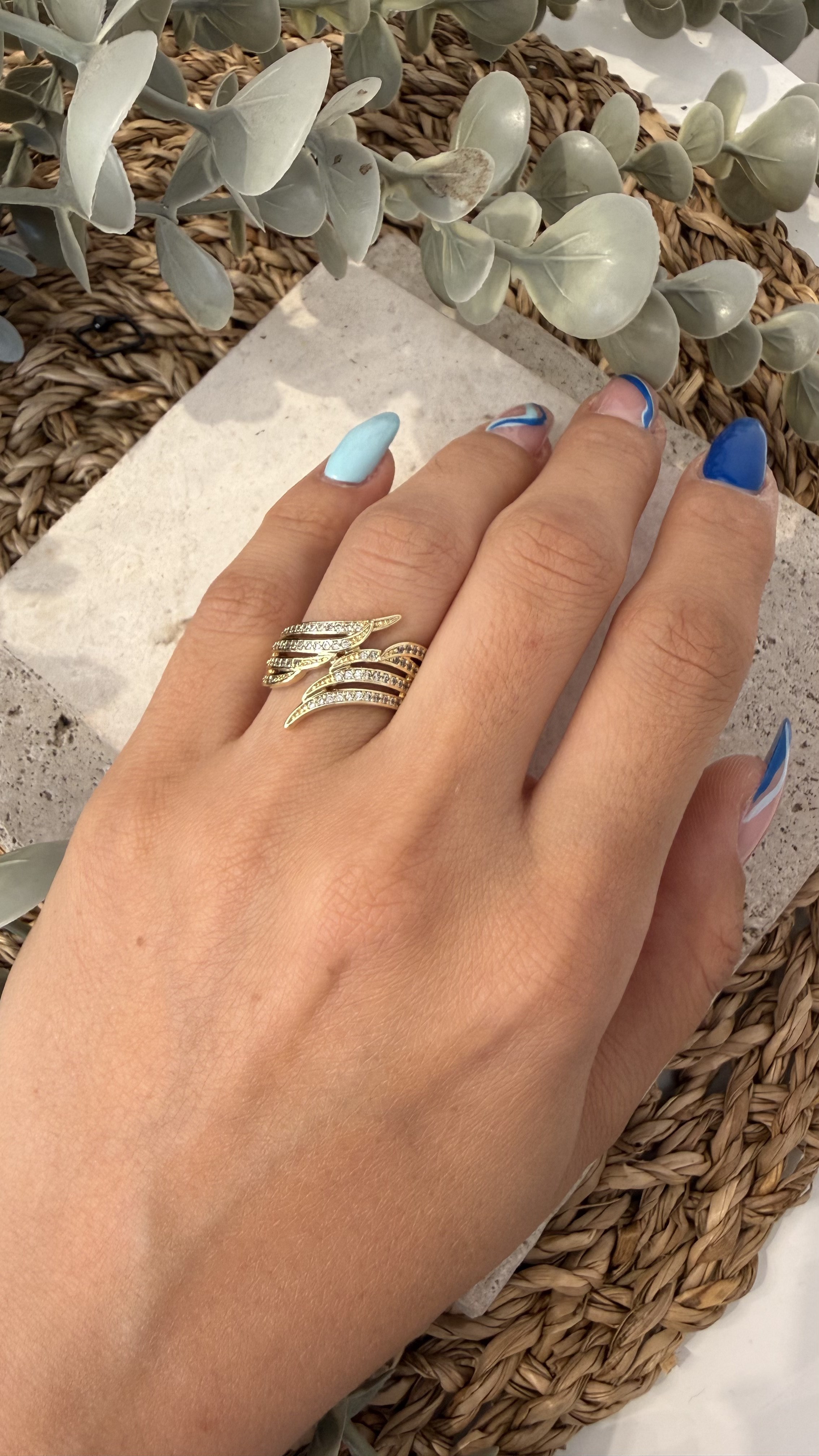 Xuping 14k Gold Renk Yüzük
