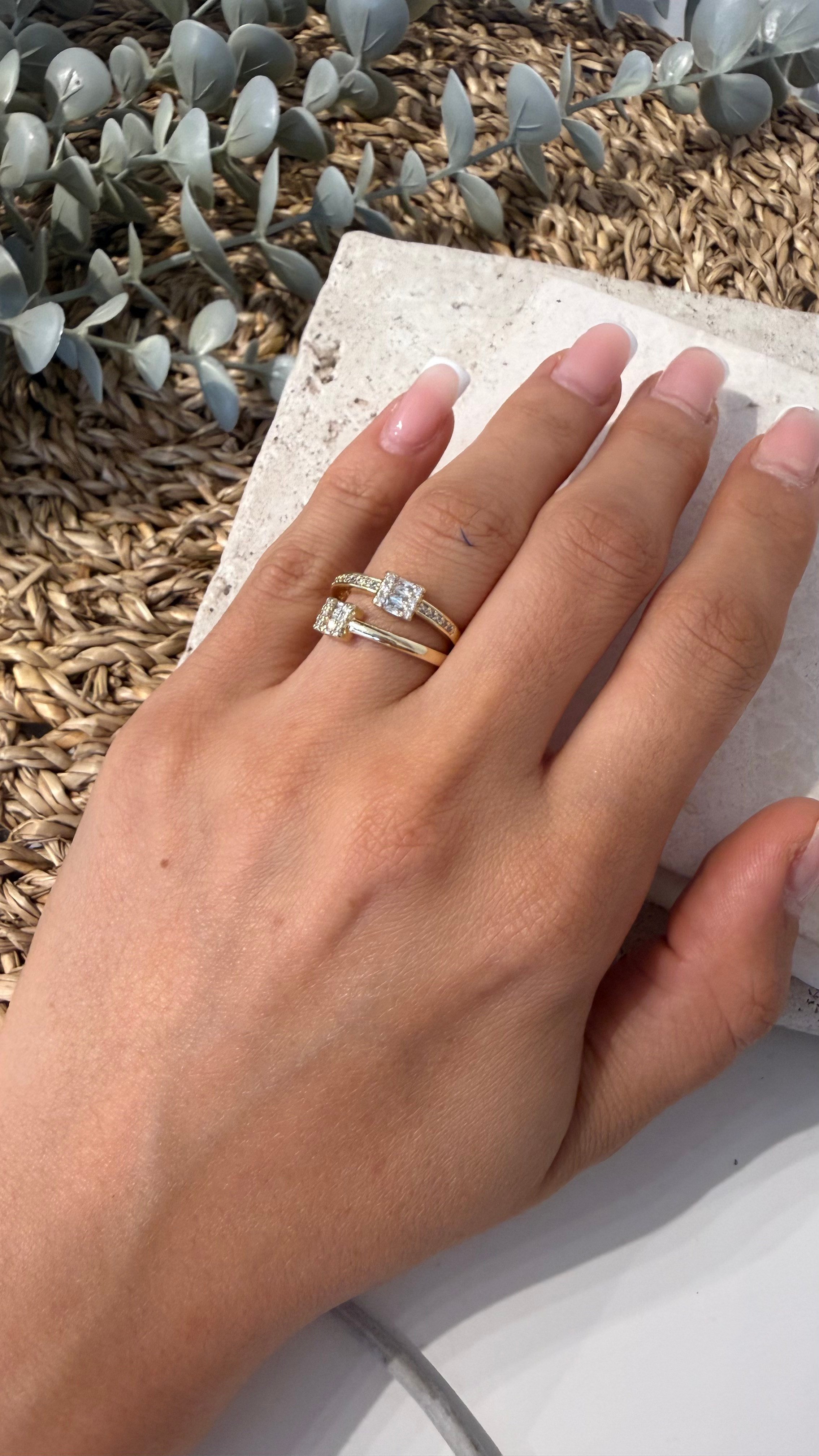 Xuping 14k Gold Renk Yüzük