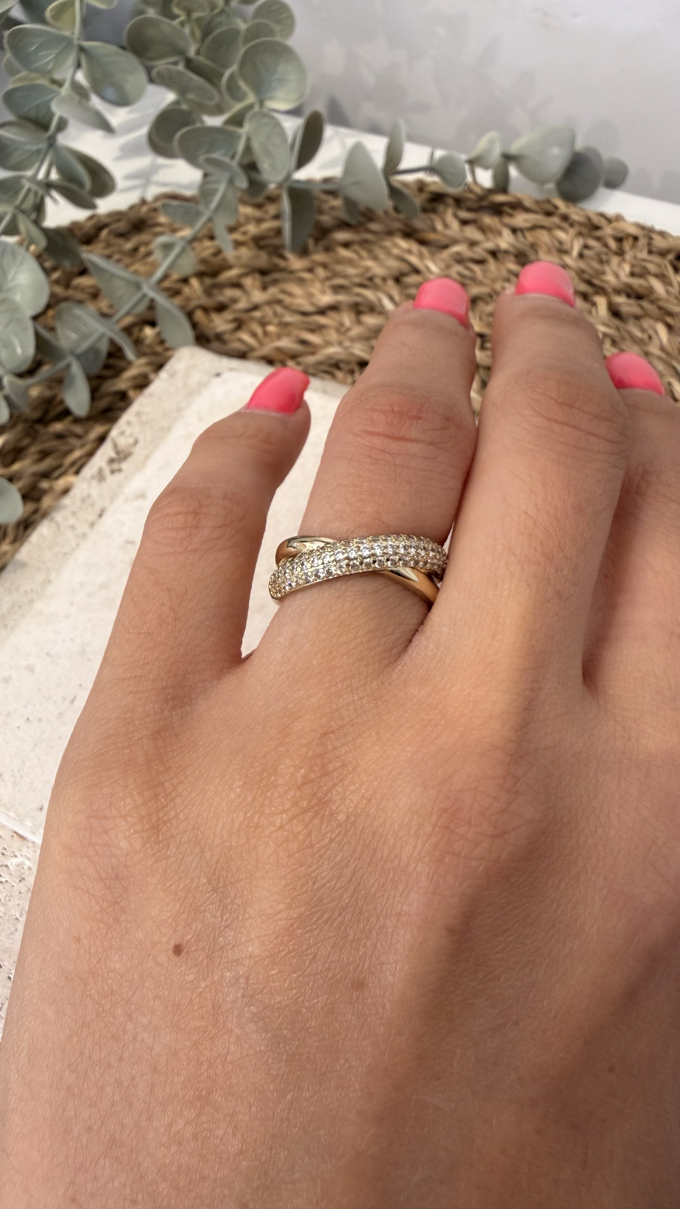 Xuping 14k Gold Renk Yüzük