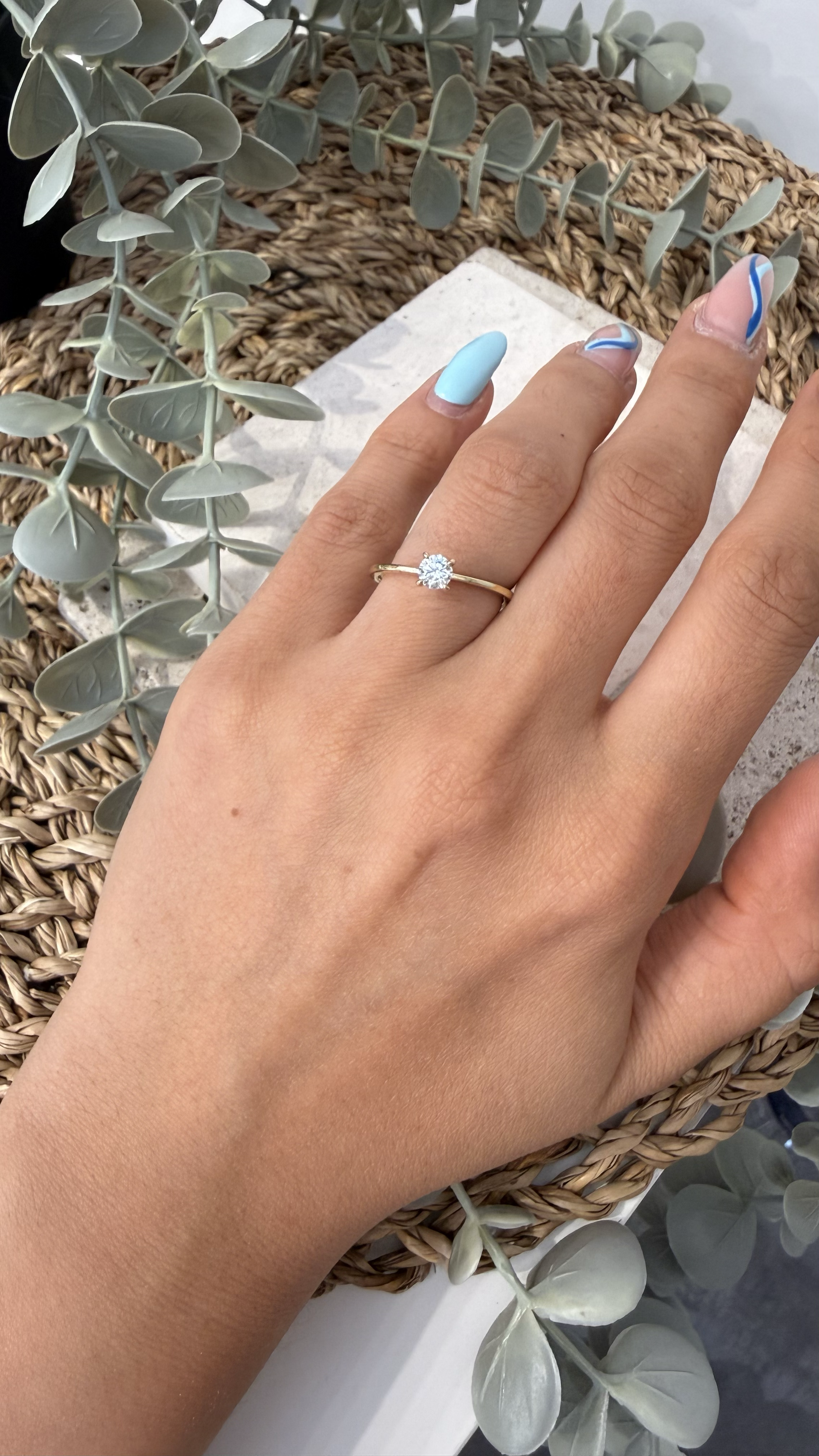 Xuping 14k Gold Renk Yüzük