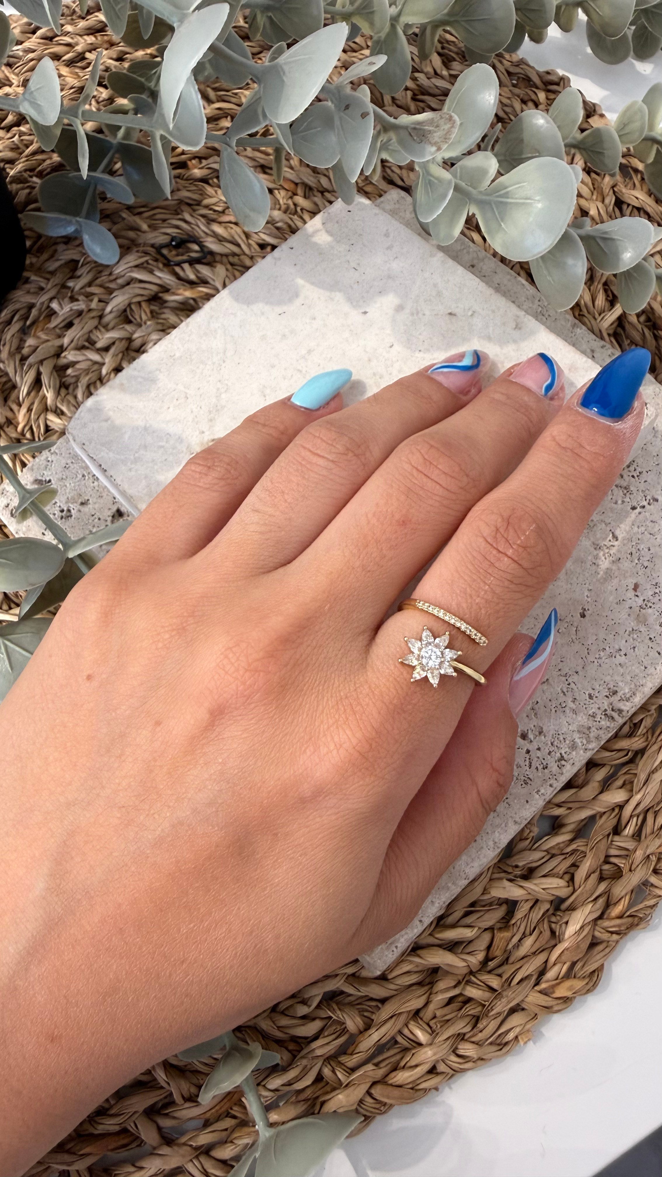 Xuping 14k Gold Renk Yüzük