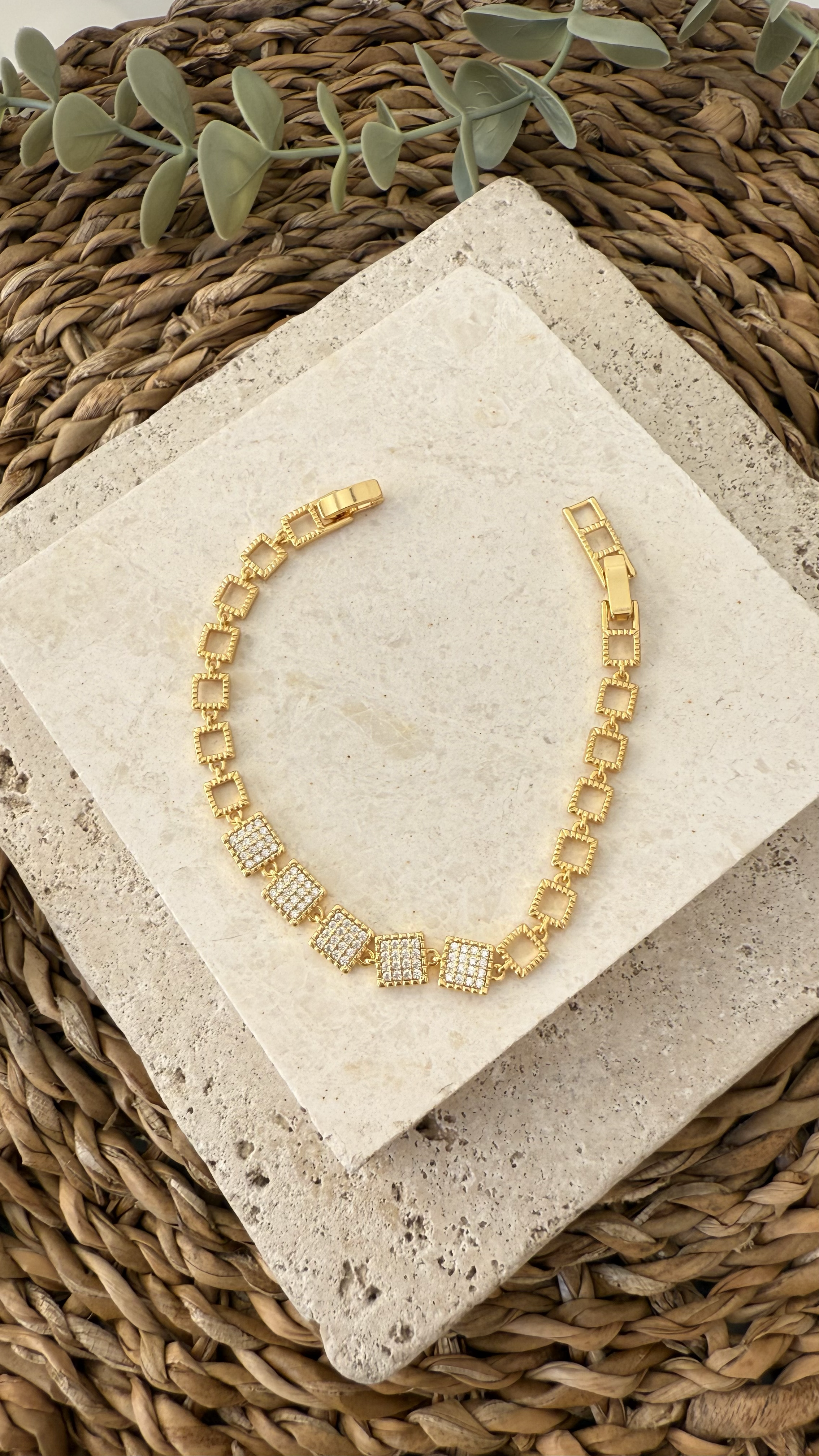 Xuping Gold Renk 14k Bileklik