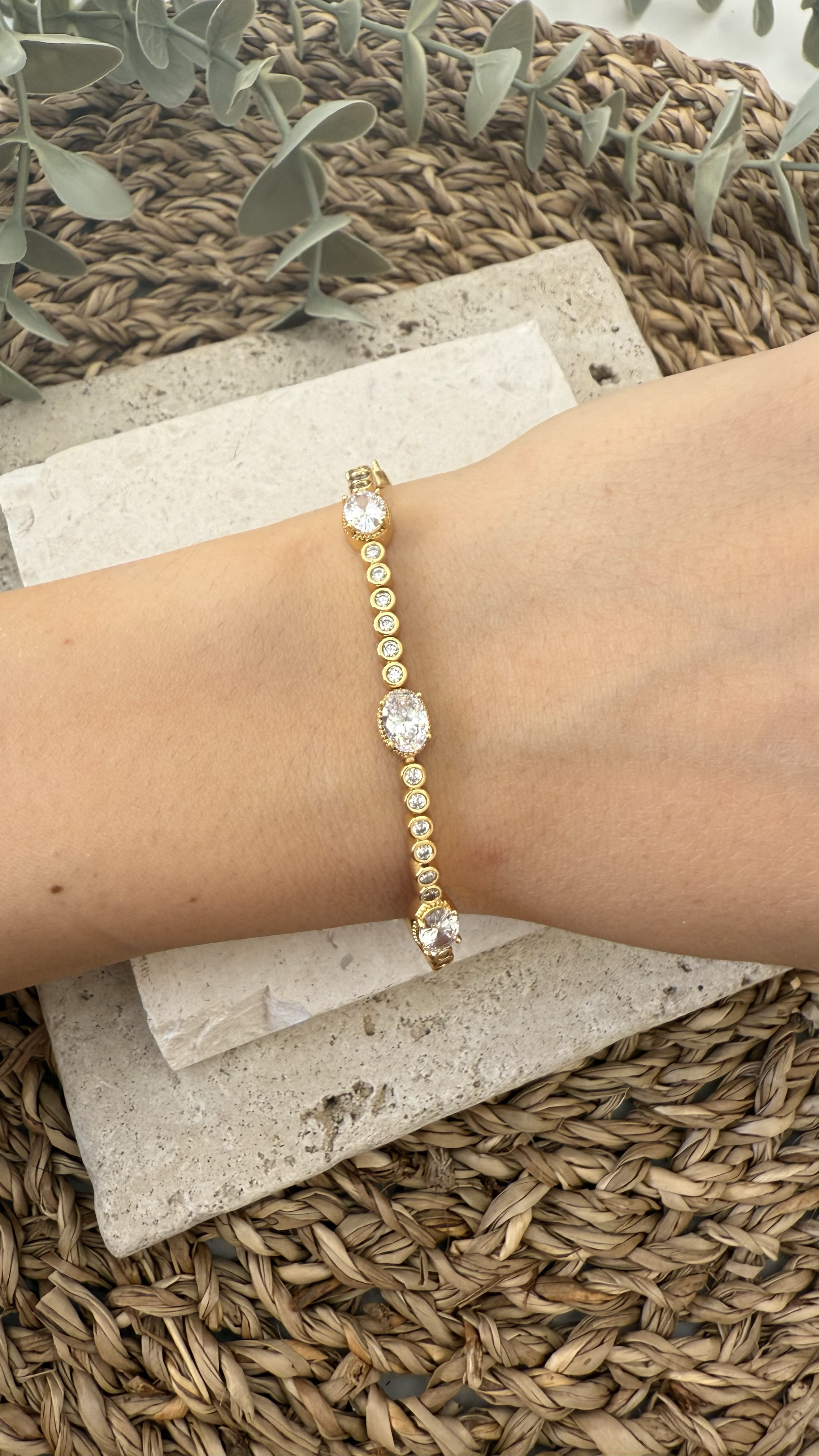 Xuping Gold Renk 14k Bileklik