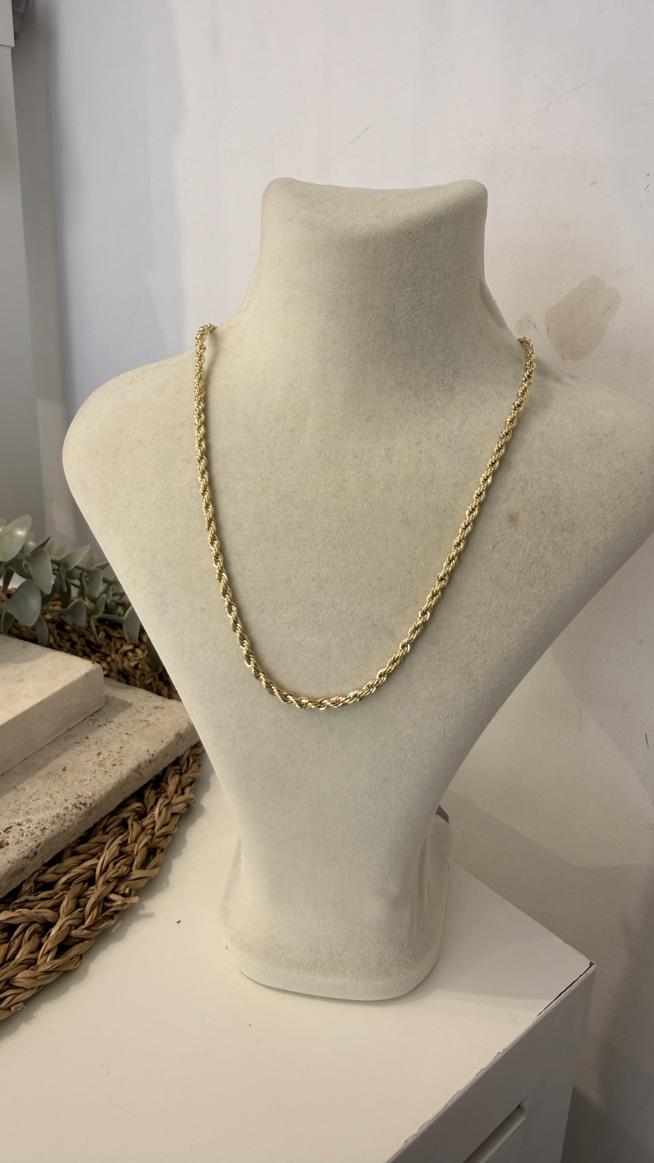 Xuping Gold Renk 14k Kolye 45cm