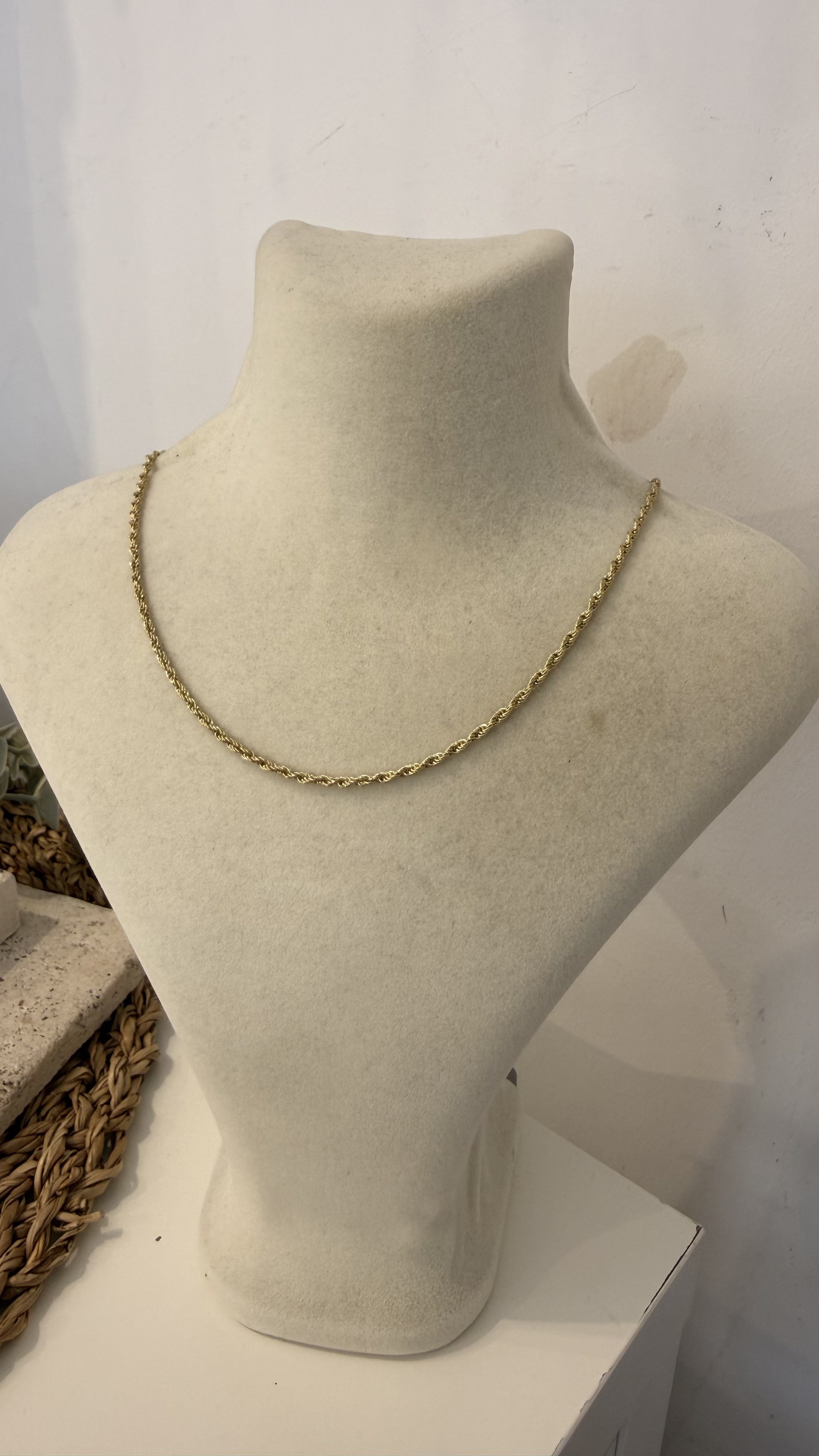 Xuping Gold Renk 14k Kolye 45cm
