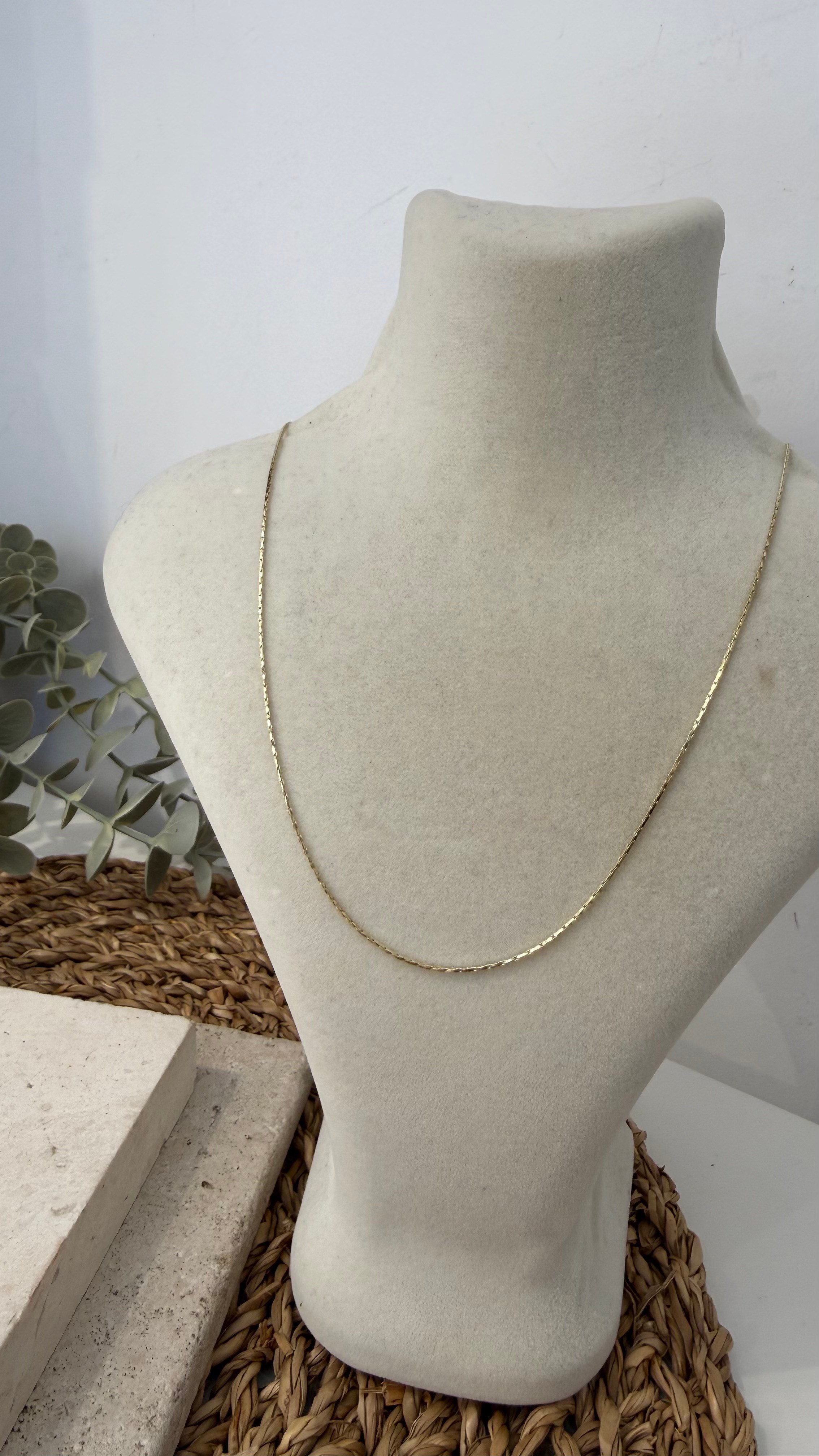 Xuping Gold Renk 14k Kolye 45cm