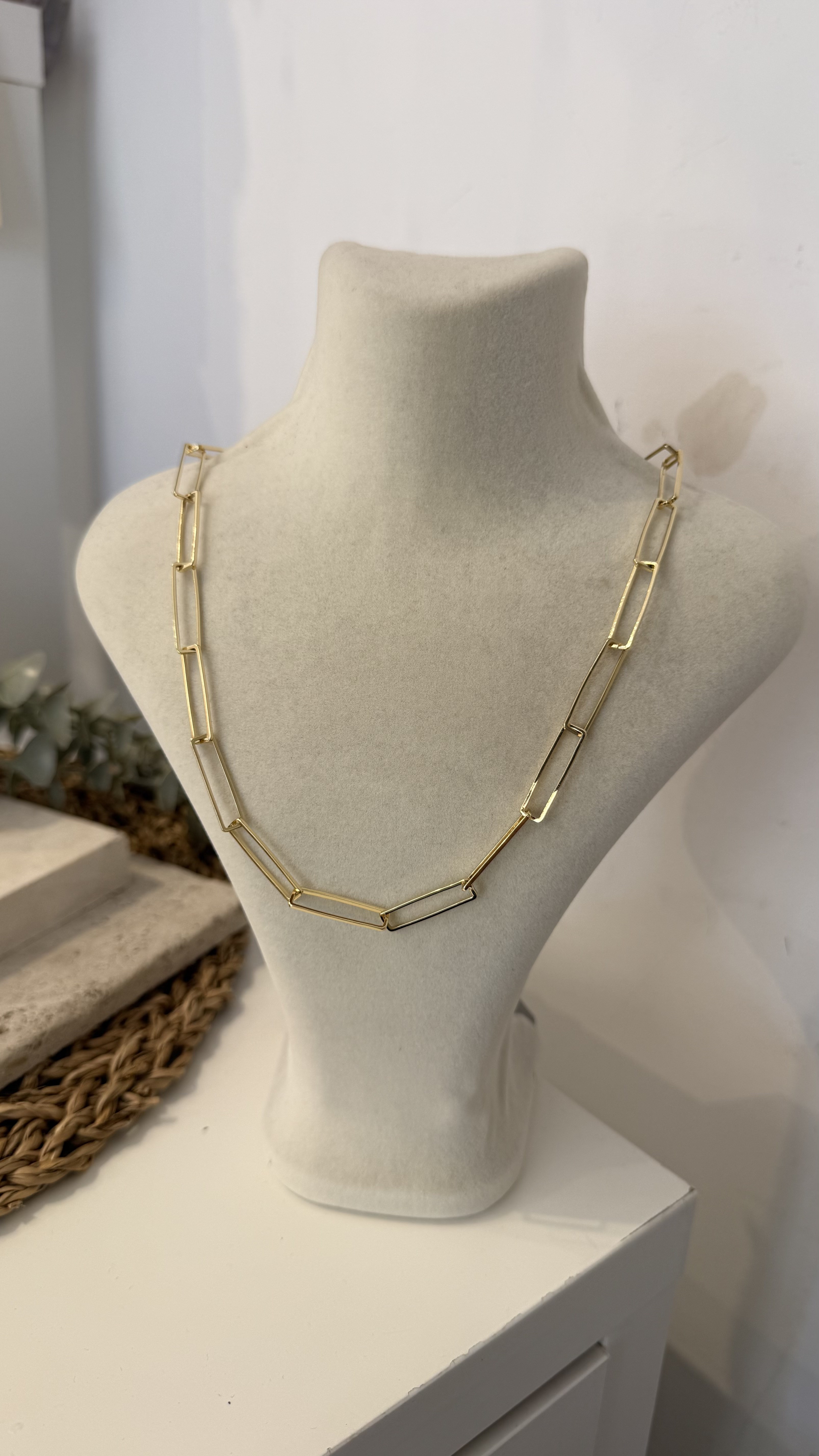 Xuping Gold Renk 14k Kolye 45cm