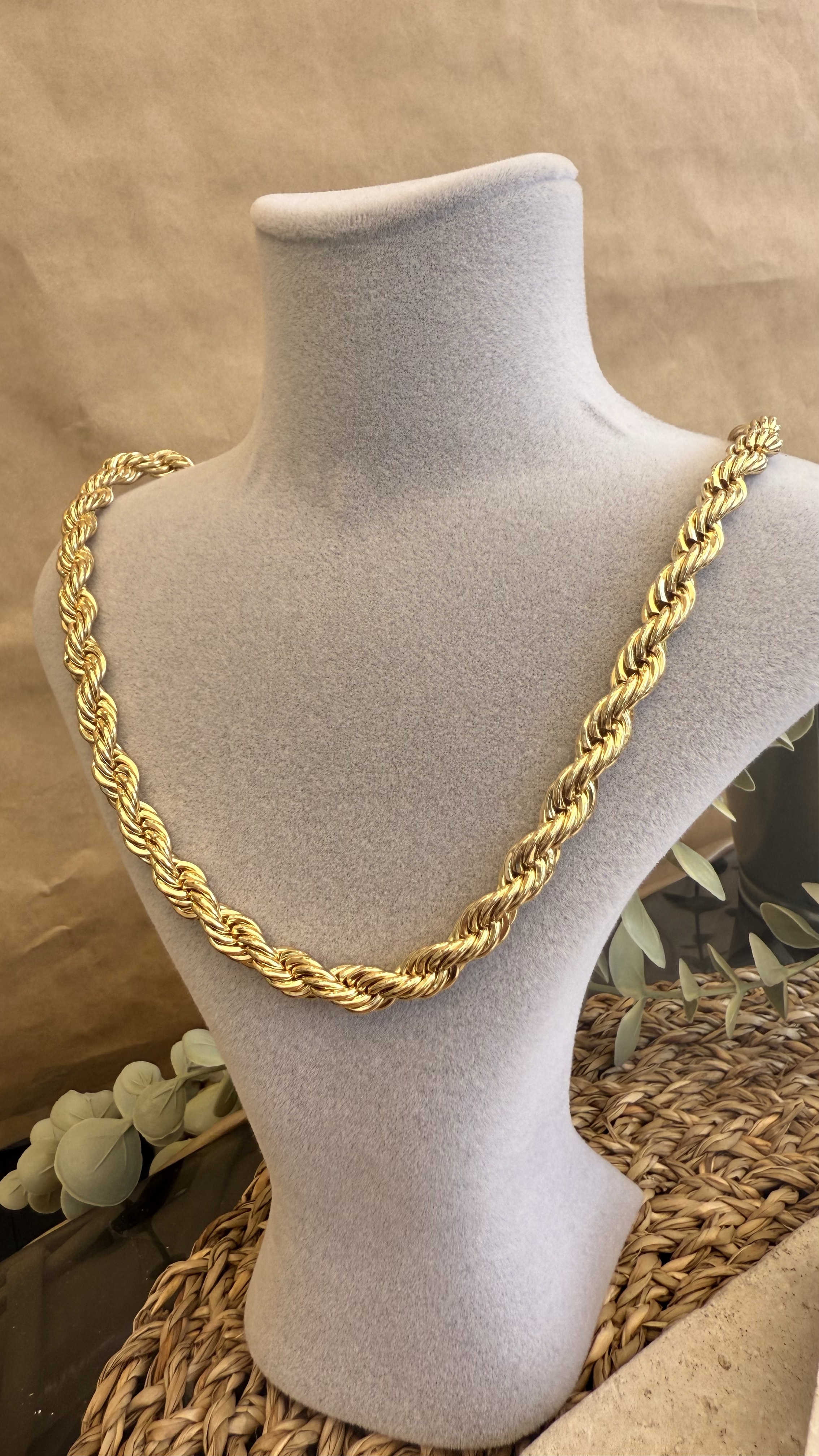 Xuping Gold Renk 14k Kolye 45cm