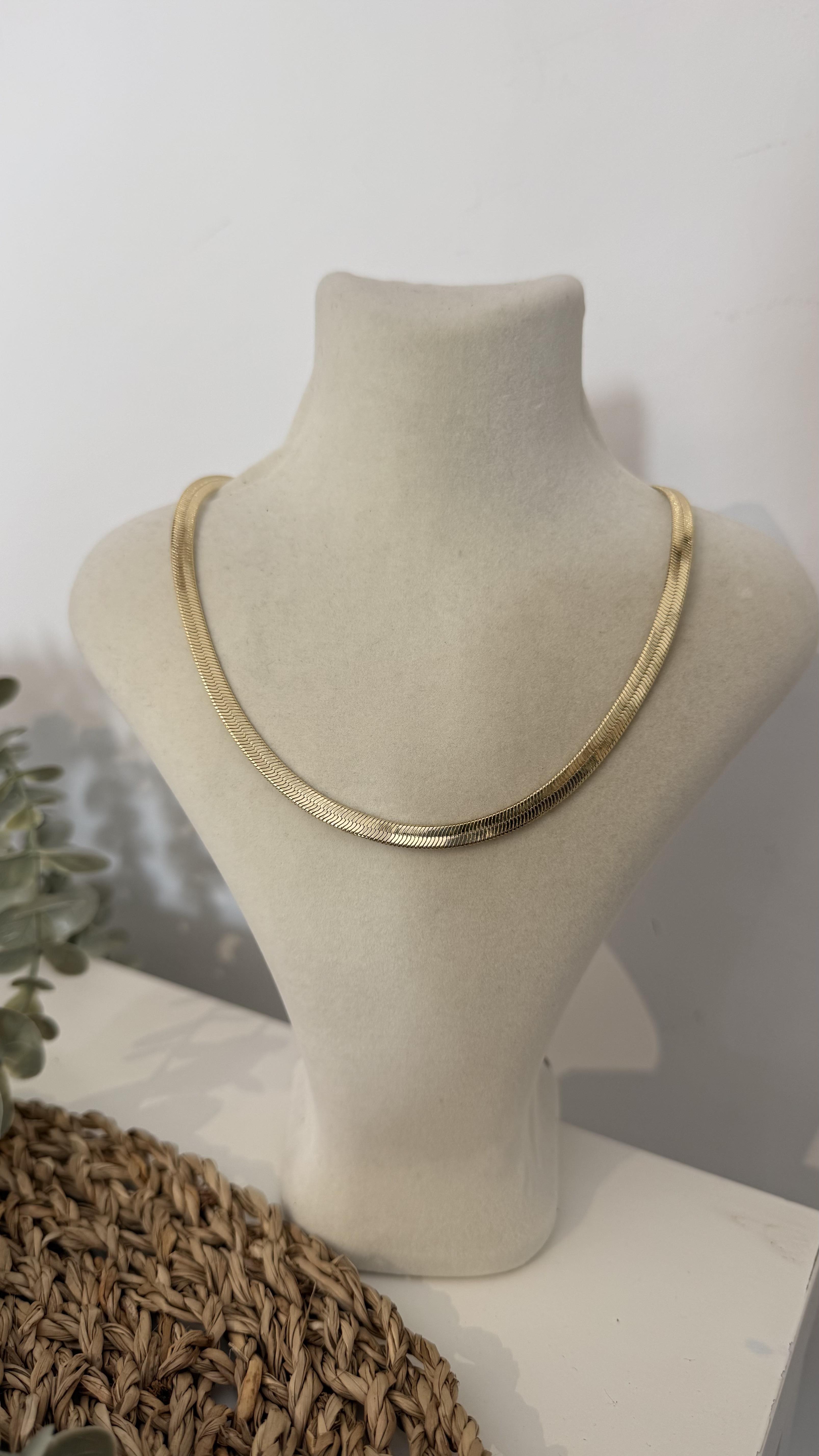 Xuping Gold Renk 14k Kolye 45cm