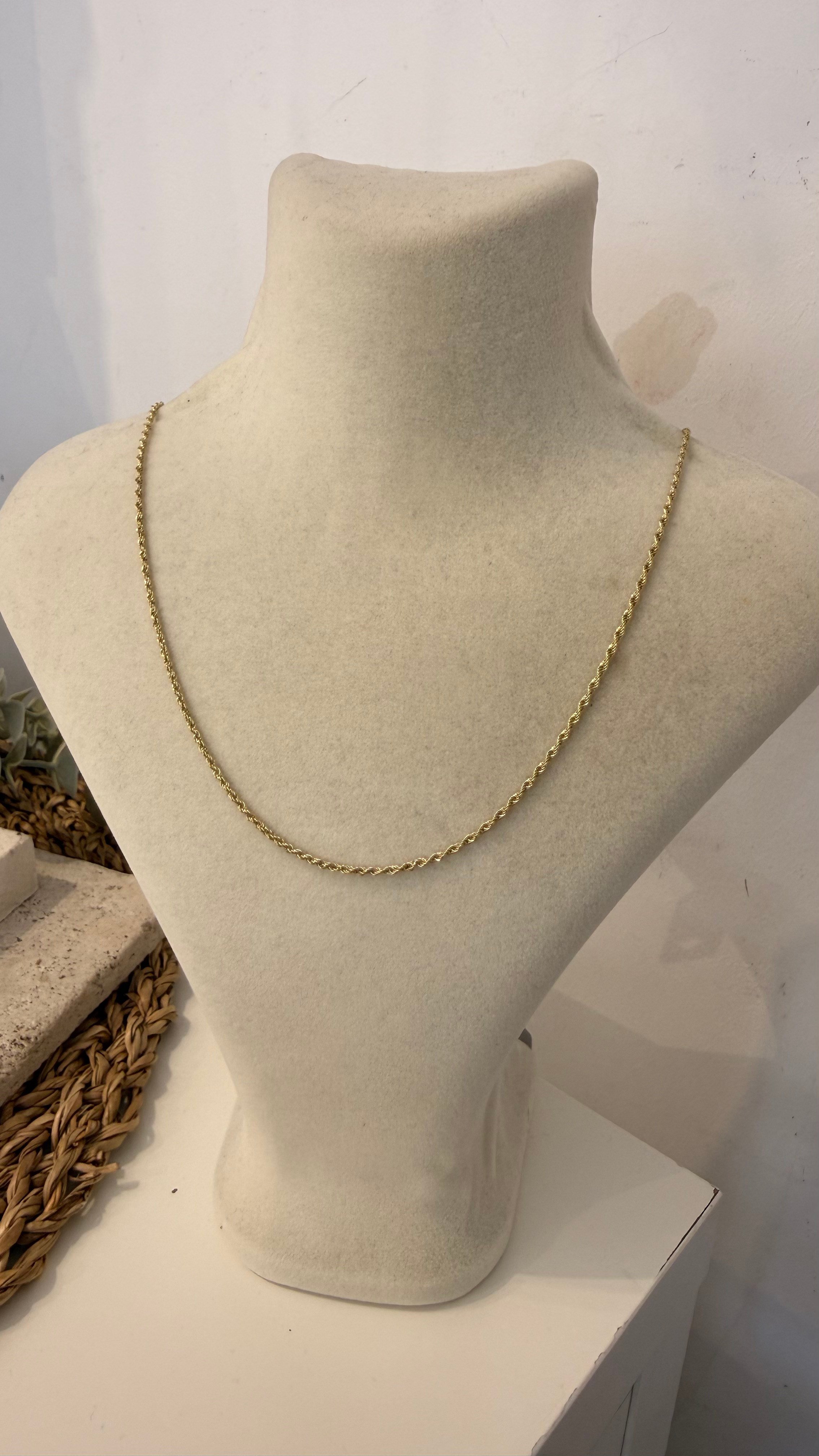 Xuping Gold Renk 14k Kolye 50cm