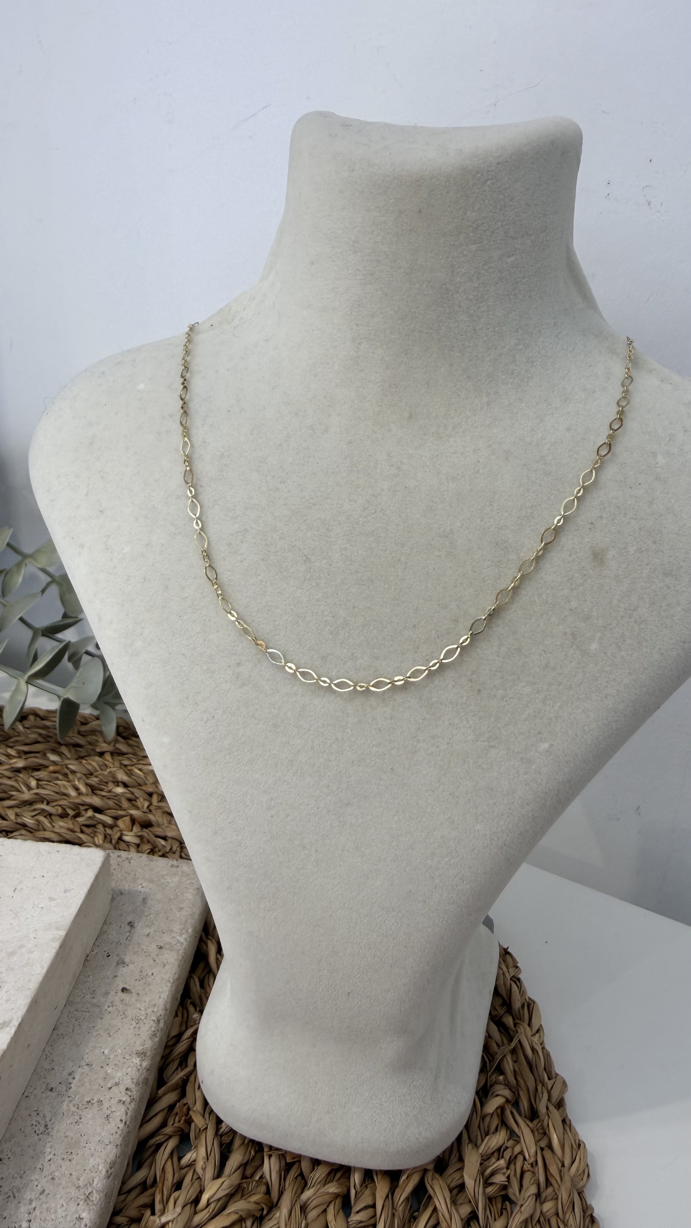 Xuping Gold Renk 14k Kolye 50cm
