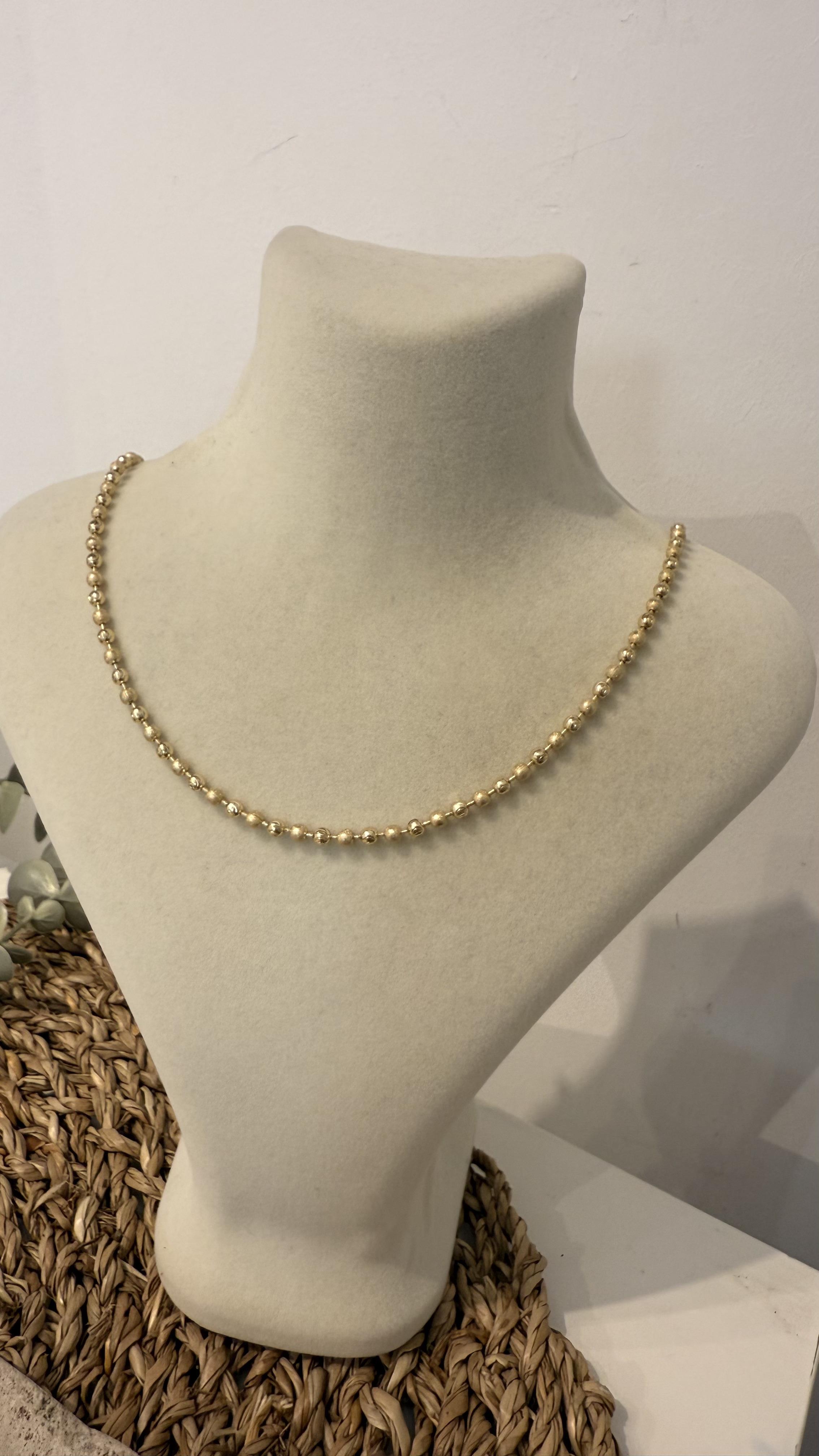 Xuping Gold Renk 14k Kolye 50cm