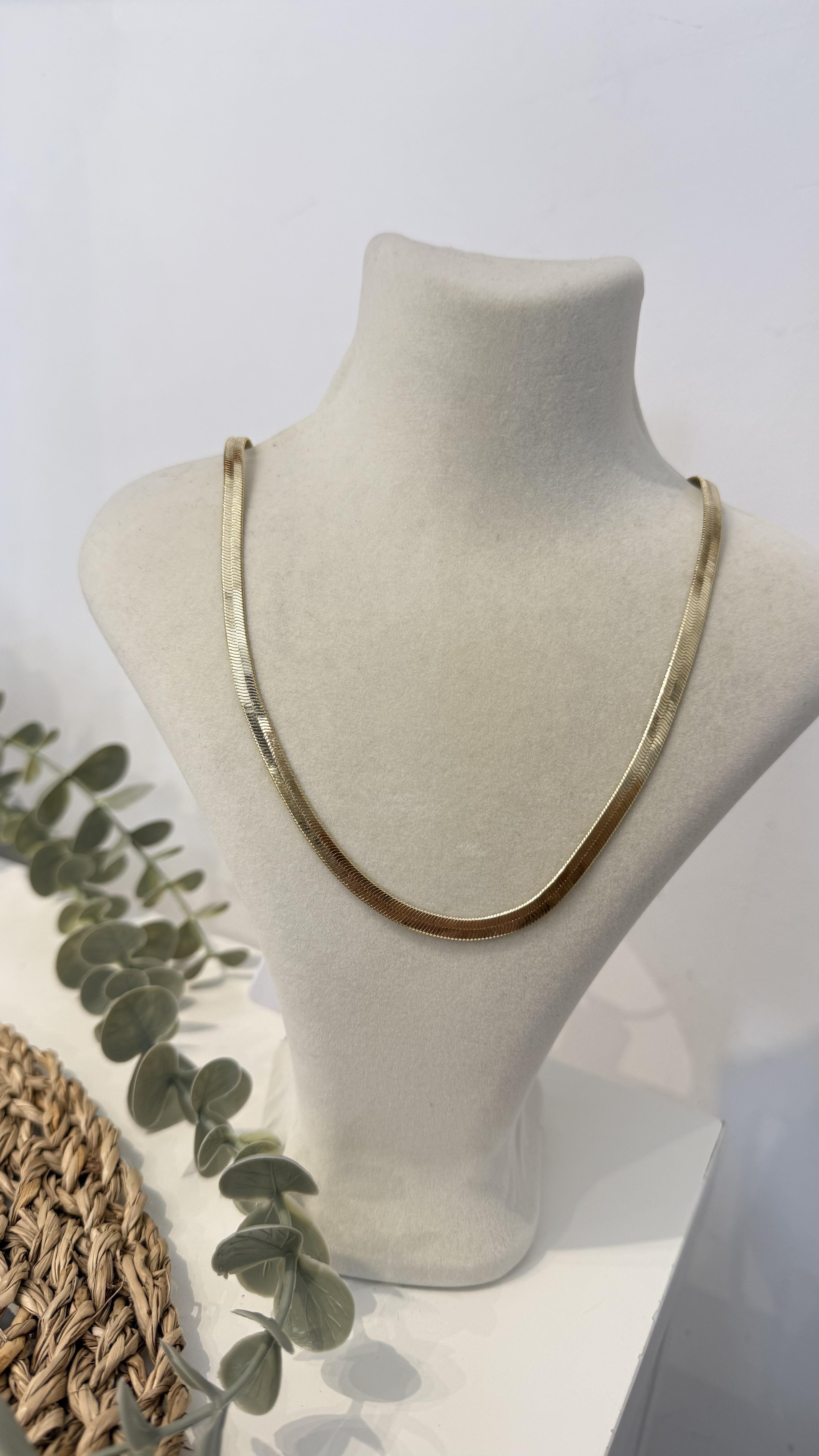 Xuping Gold Renk 14k Kolye 60cm