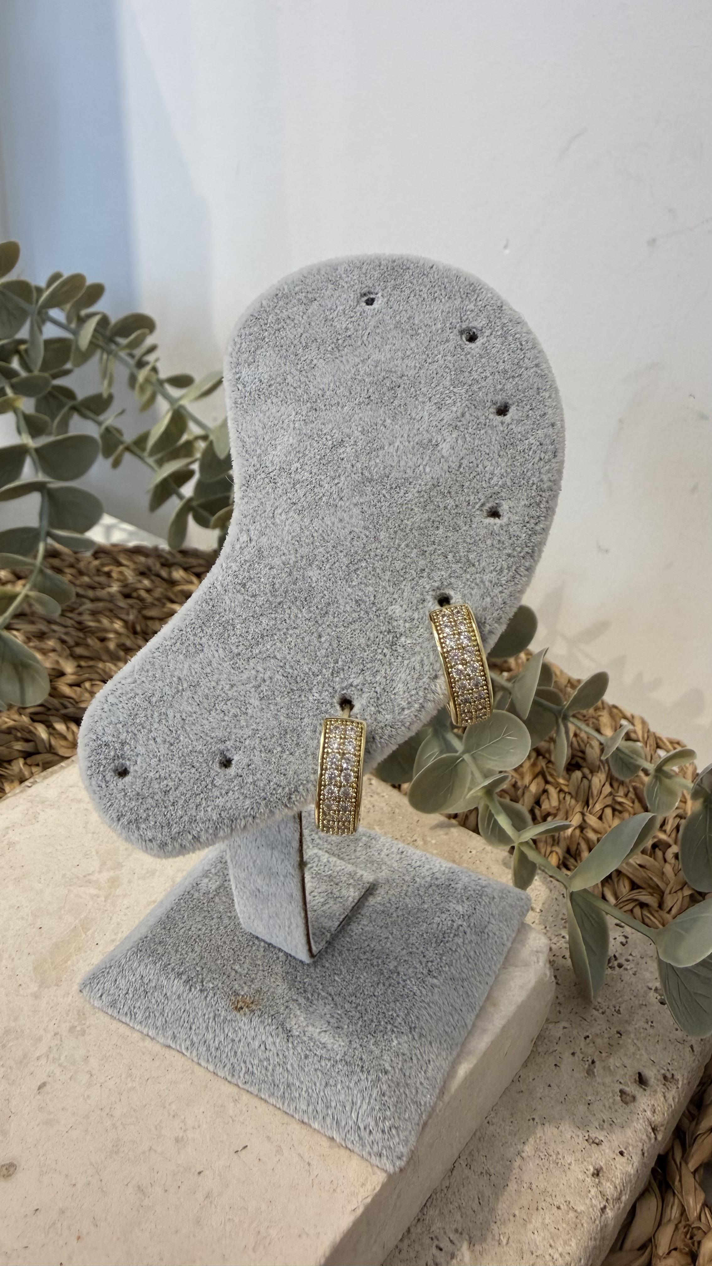 Xuping Özel Seri 14k Gold Renk Küpe